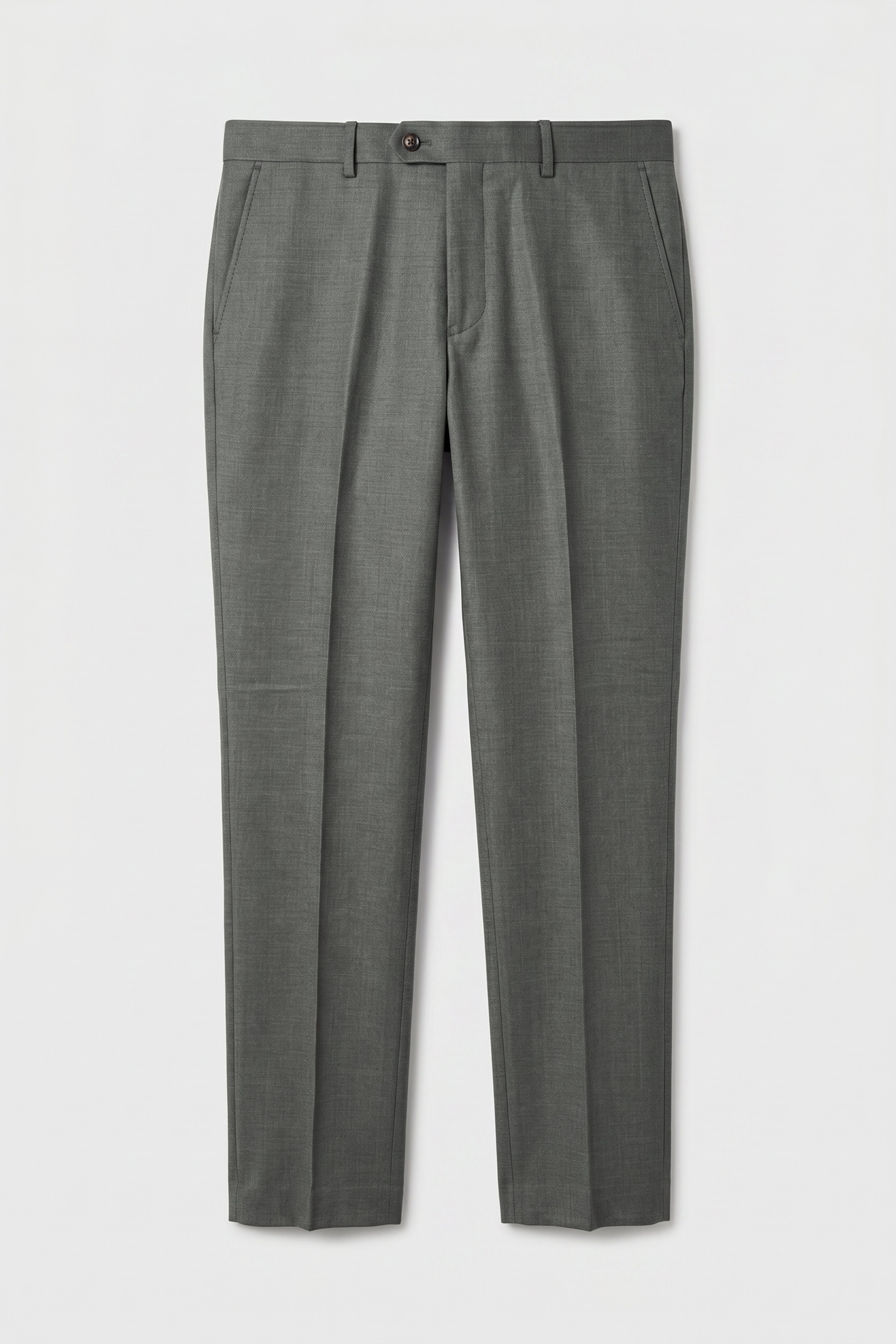 Men’s Twill Dress Trousers - Dark Green