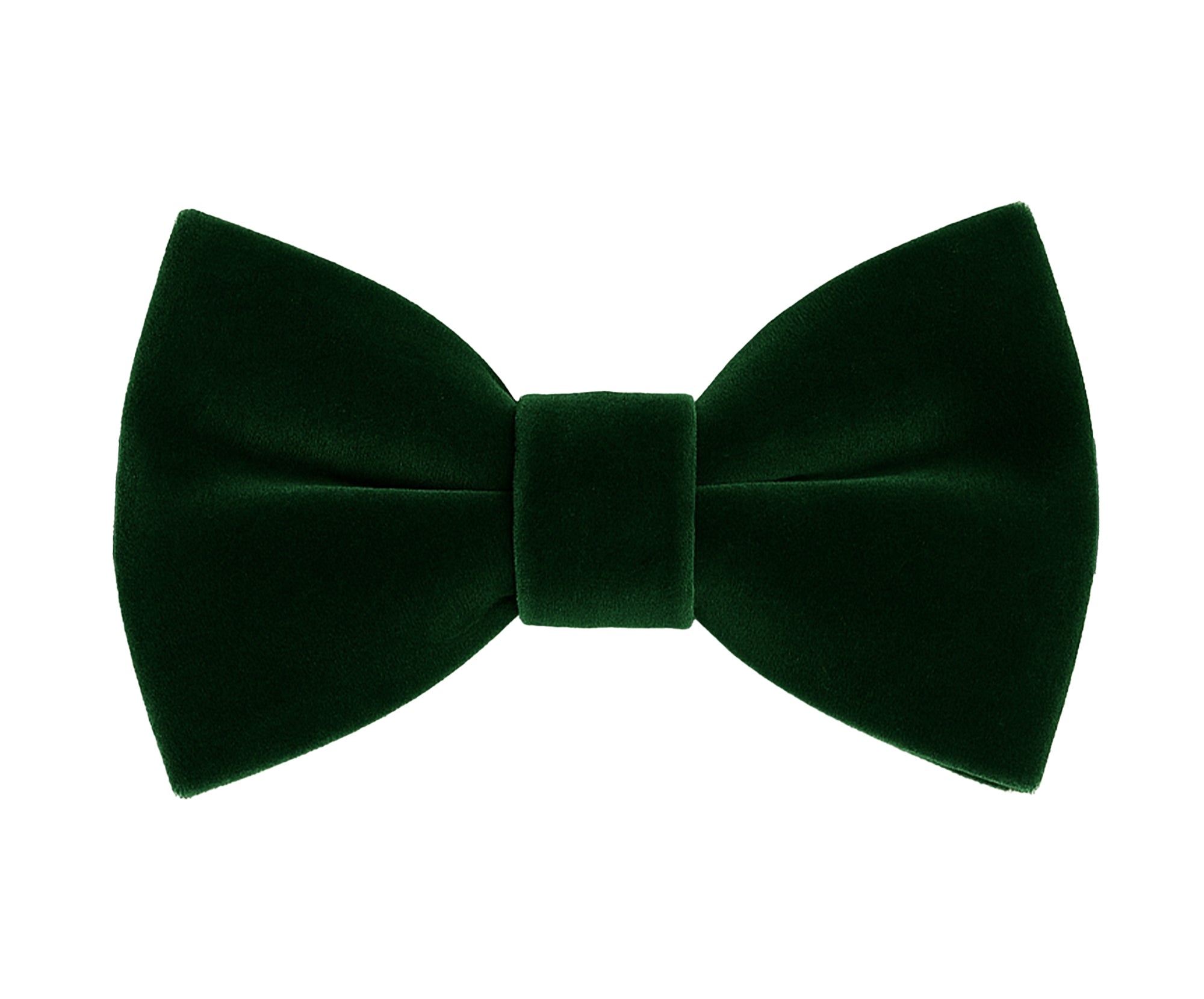 Men’s Velvet Dickie Bow Tie & Handkerchief Set - Savoy - Green