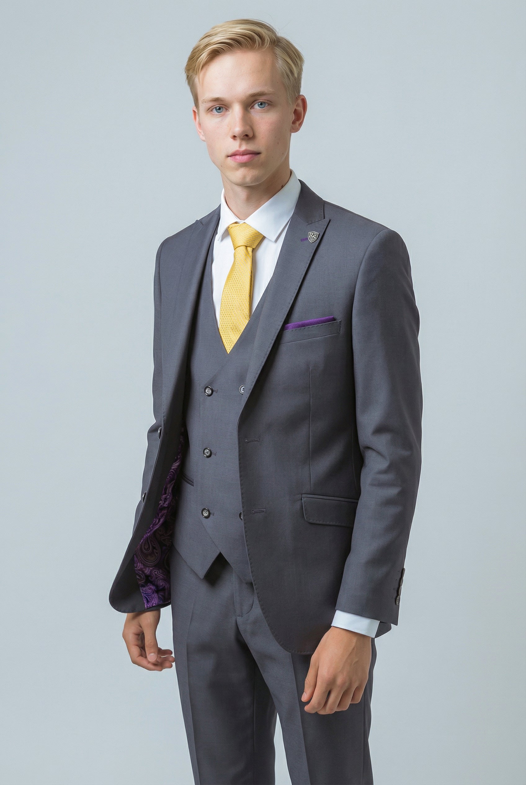 Traje Formal Gris para Hombre - DYLAN - Gris