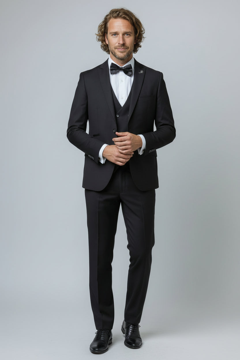 Men's Slim Fit Suit - JACK Black