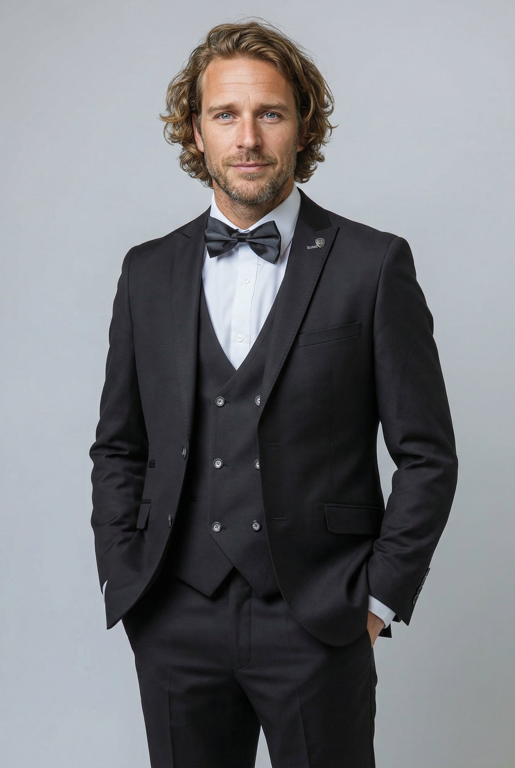 Men's Slim Fit Suit - JACK Black