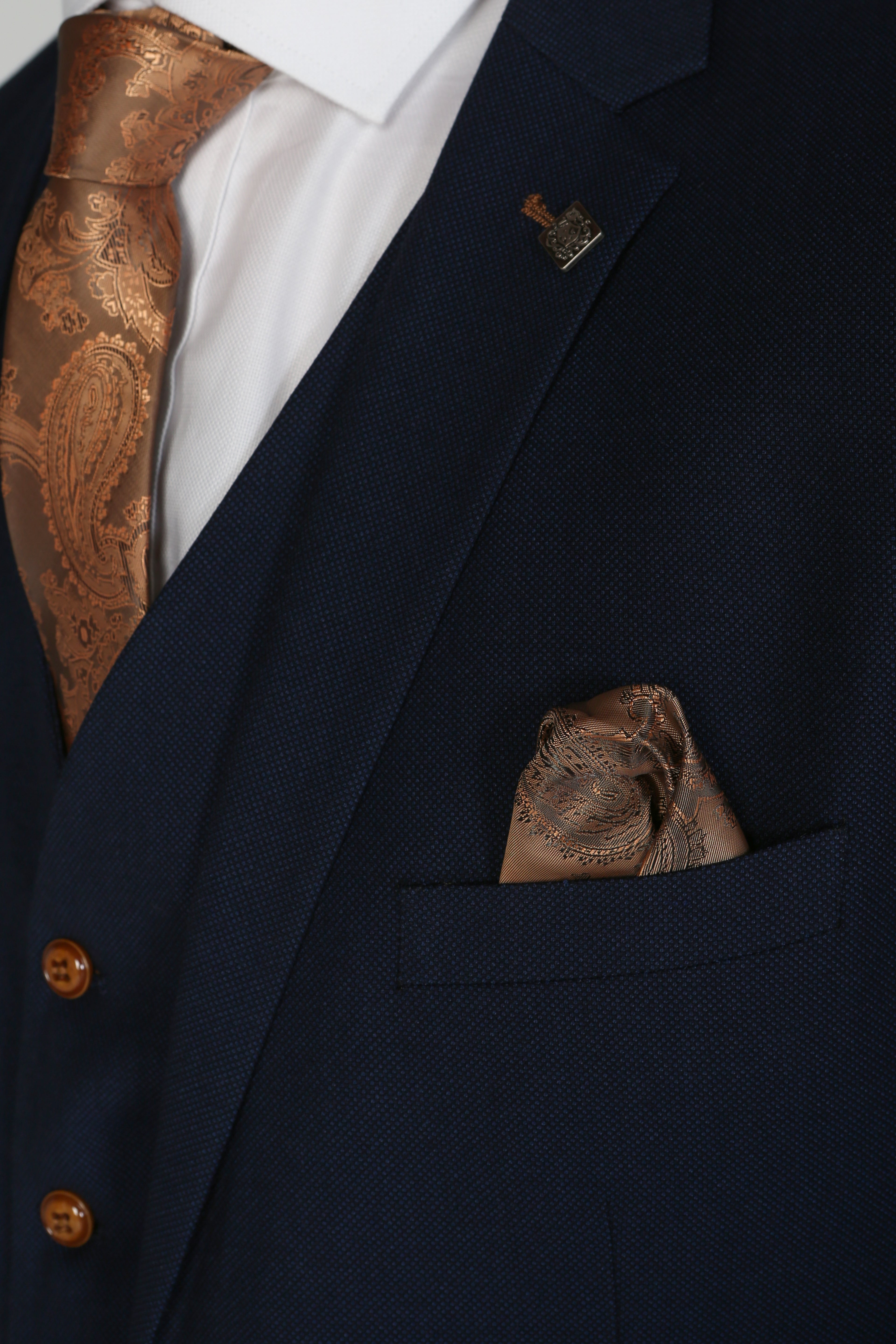 Maßgeschneiderter Anzug für Herren und Jungen - MAYFAIR - Marineblau