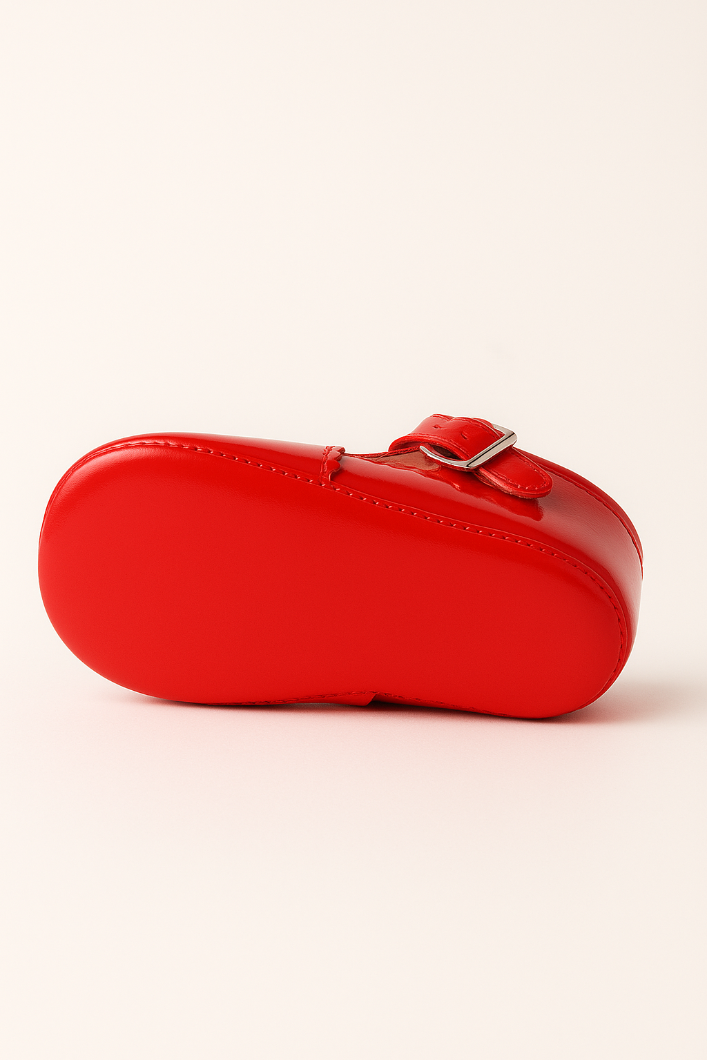 Unisex Baby Patent Shoes - HARPER - Red Sole Picture