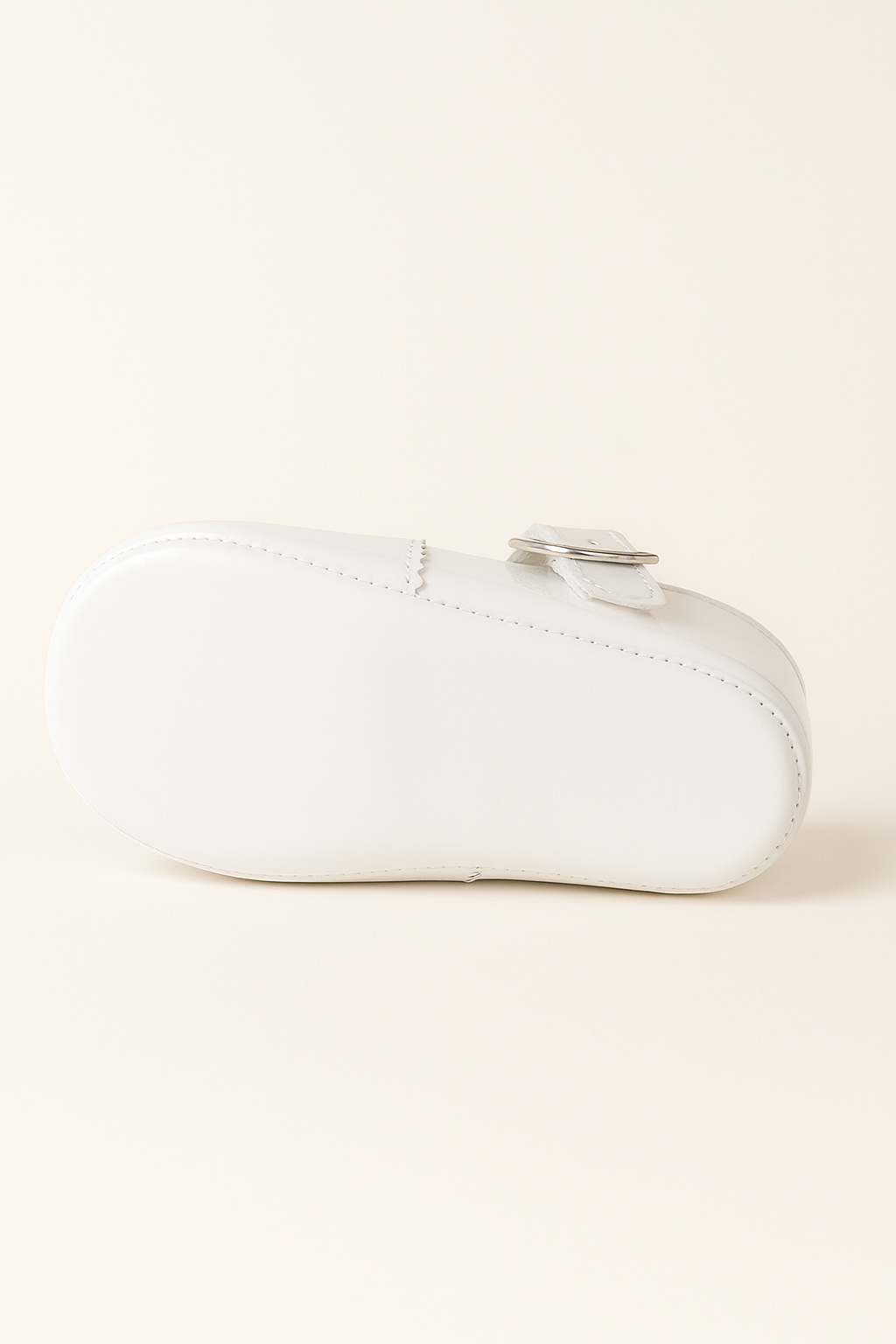Unisex Baby Patent Shoes - HARPER - White Sole Picture