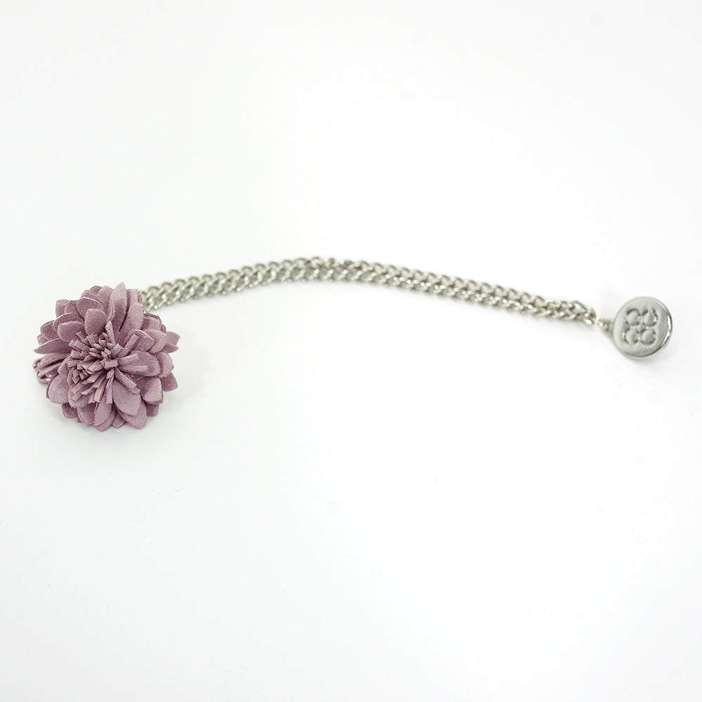 Unisex Blumenkette Broschen Anzugsaccessoire - Lila