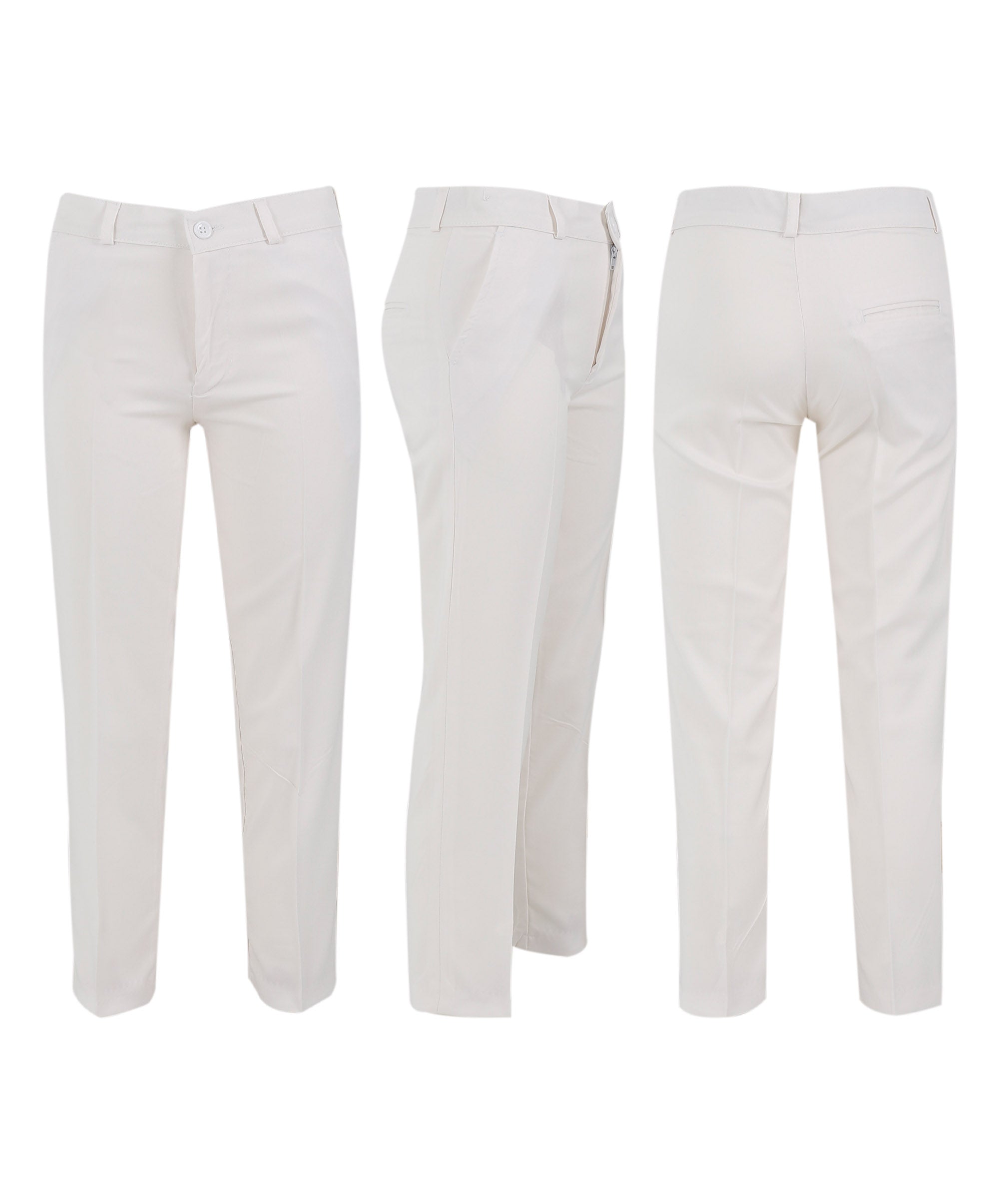 Baby & Boys 3-Piece White Cotton-Linen Waistcoat Suit Set - WHITBY