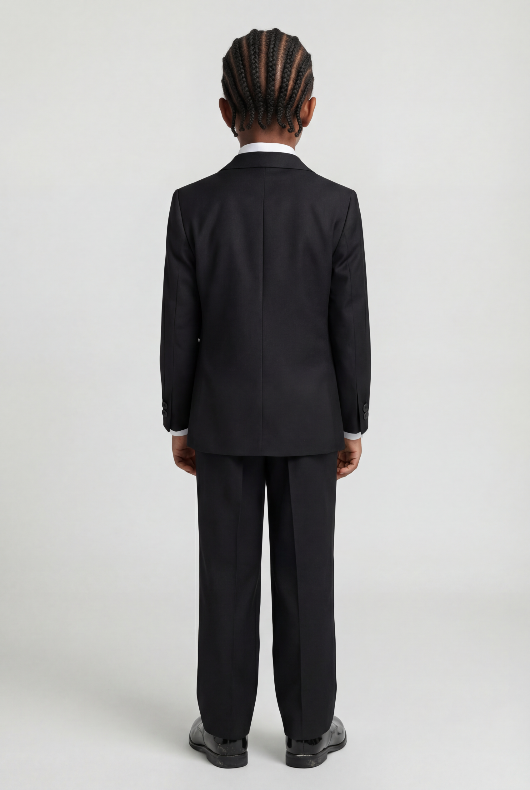 طقم بدلة توكسيدو للأولاد - أسود