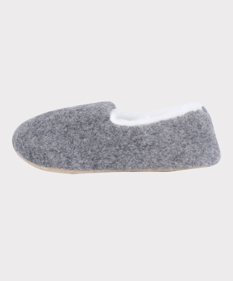 Chaussons en Pluche Douce Garde de la Reine pour Garçons - Gris
