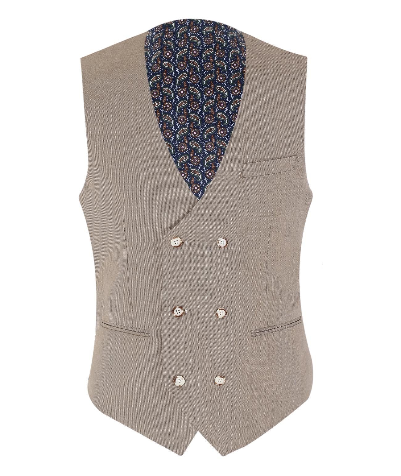 بدلة رجالية مفصلة بثلاث قطع للمناسبات الخاصة الكلاسيكية - جيمس - بيج تاوب