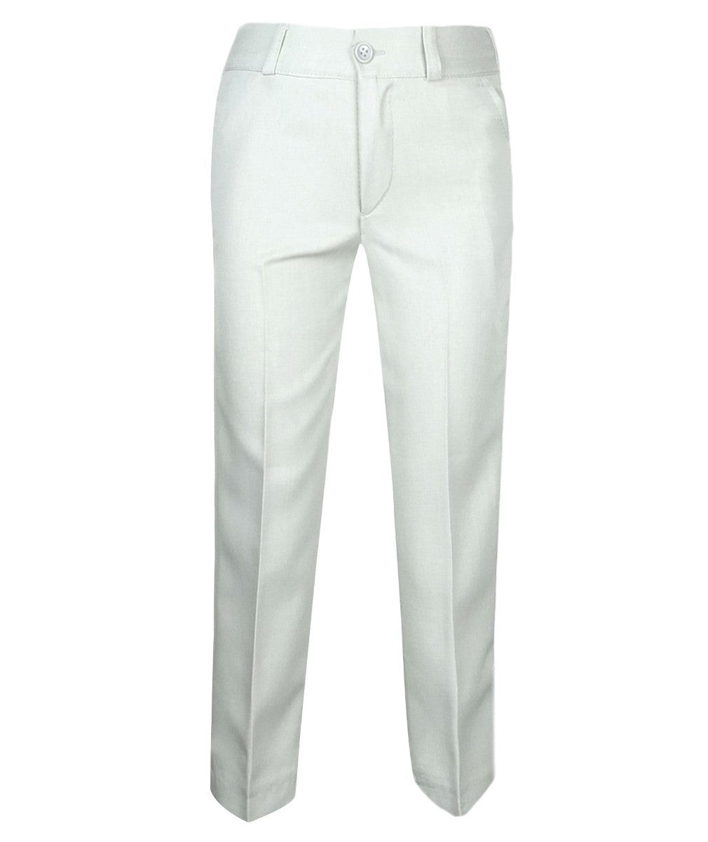 Pantalon de Costume Formel pour Garçons - Crème
