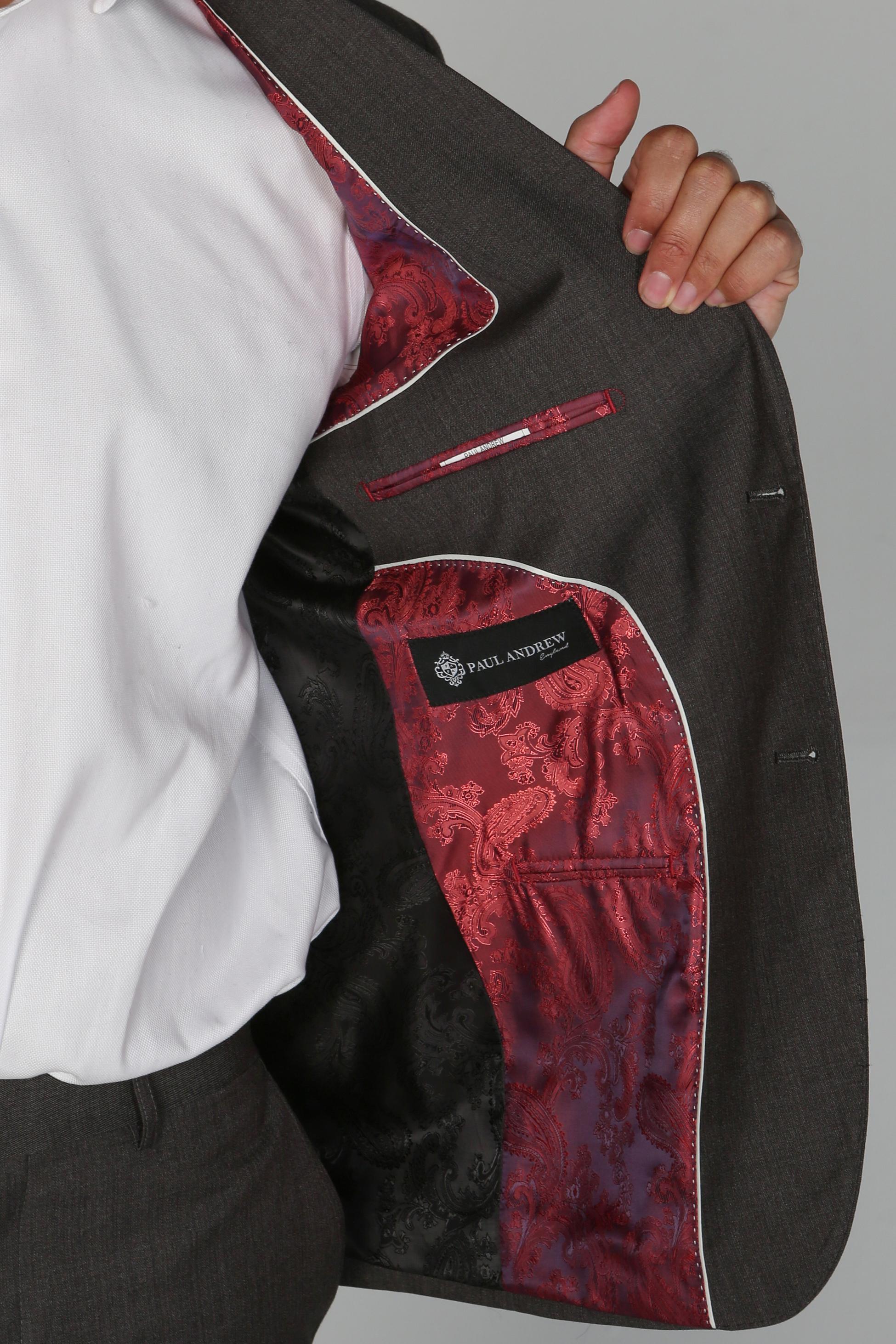 Costume Formel Tailleur pour Homme - CHARLES - Gris Charbon