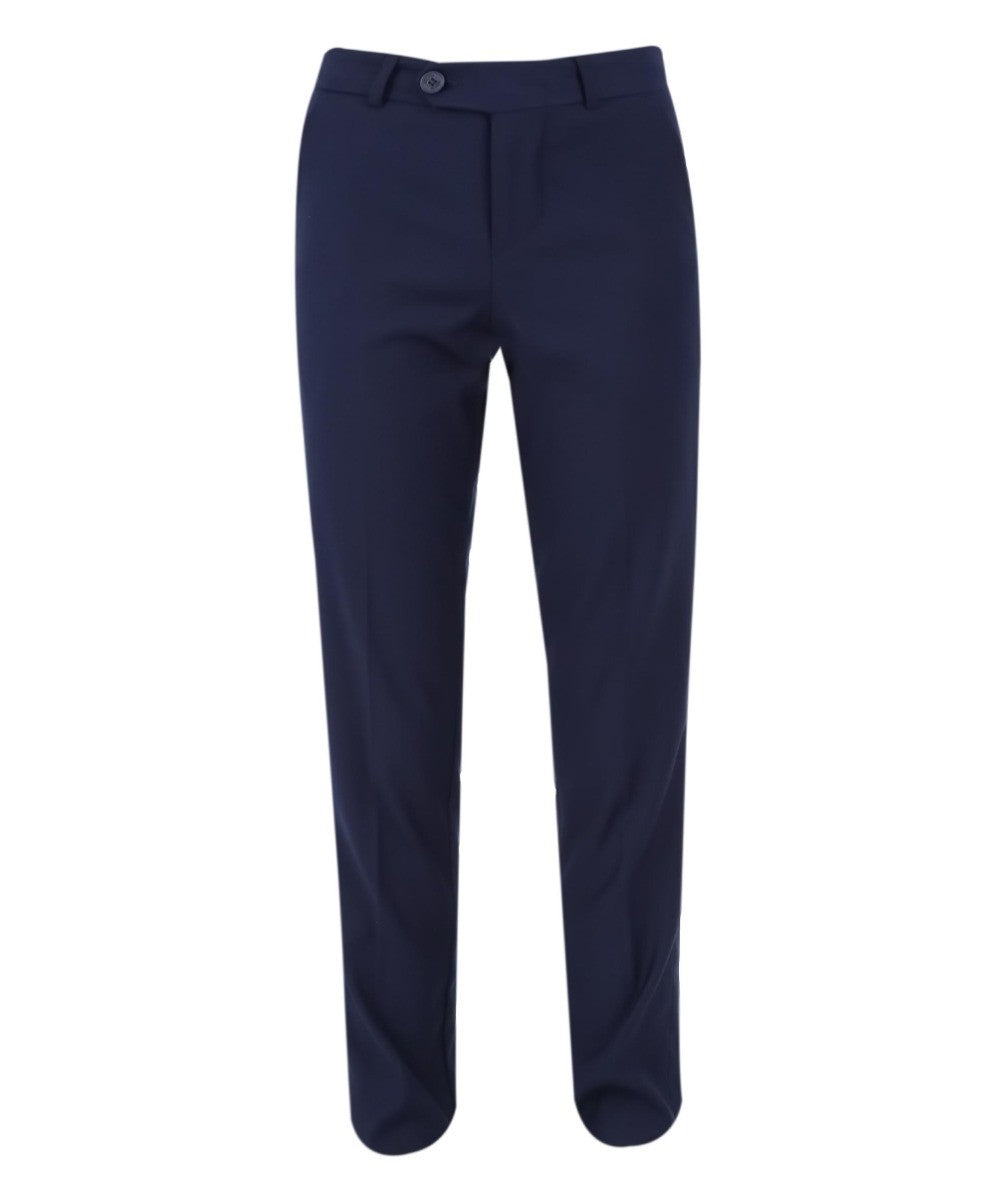 Completo smoking floreale slim fit per ragazzi - Blu