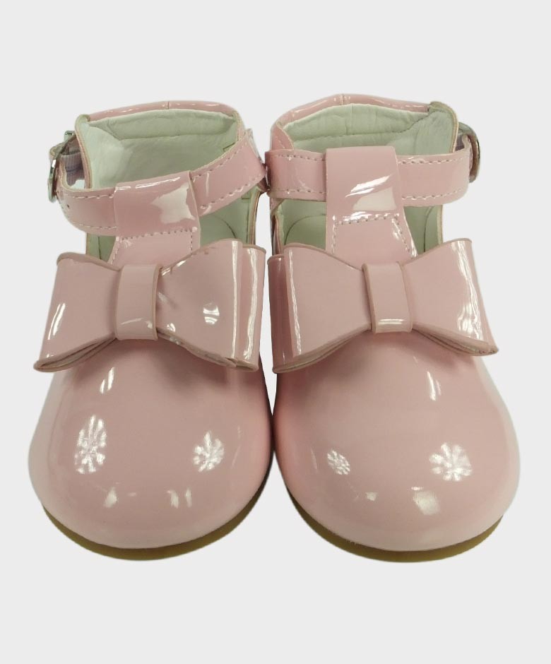 Bottines Vernies pour Filles - Rose