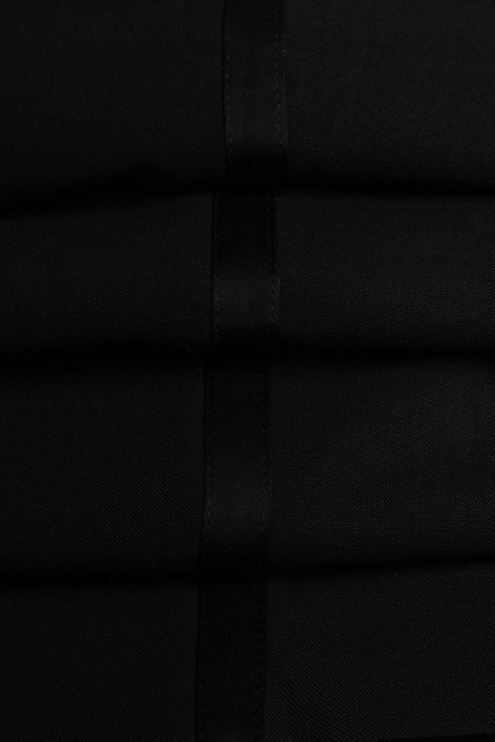 Herren Slim Fit Wollmischung Smoking Anzugjacke - ASPEN - Schwarz