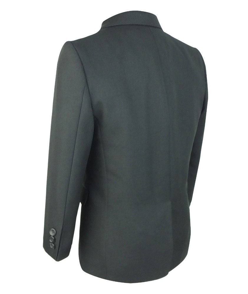 Ensemble Costume Noir Slim Fit Tout-en-Un pour Garçons - NERO - Noir