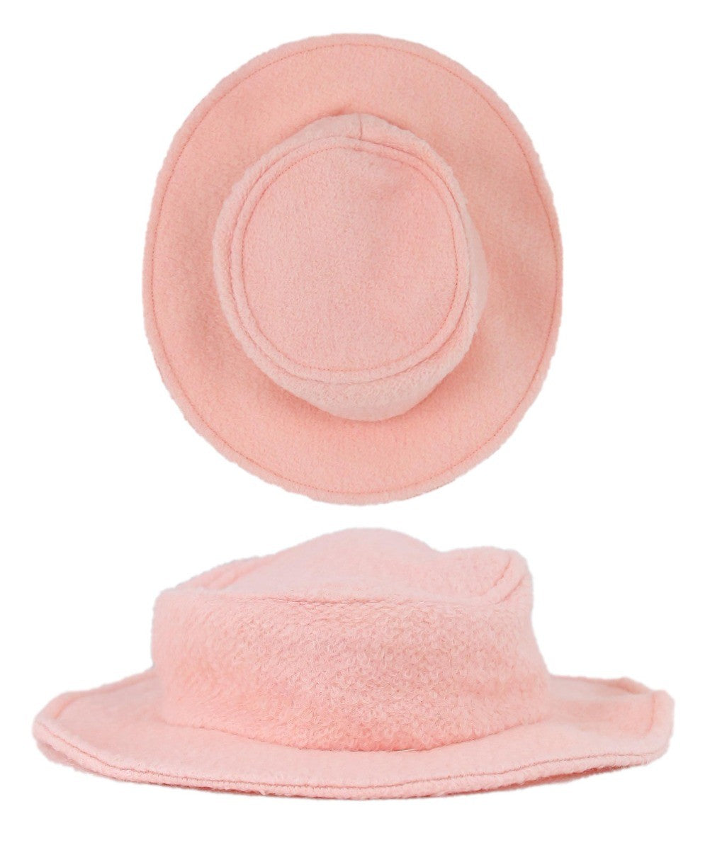 Ensemble Manteau Double Bouton en Laine pour Filles - ELIZABETH - Rose Bébé