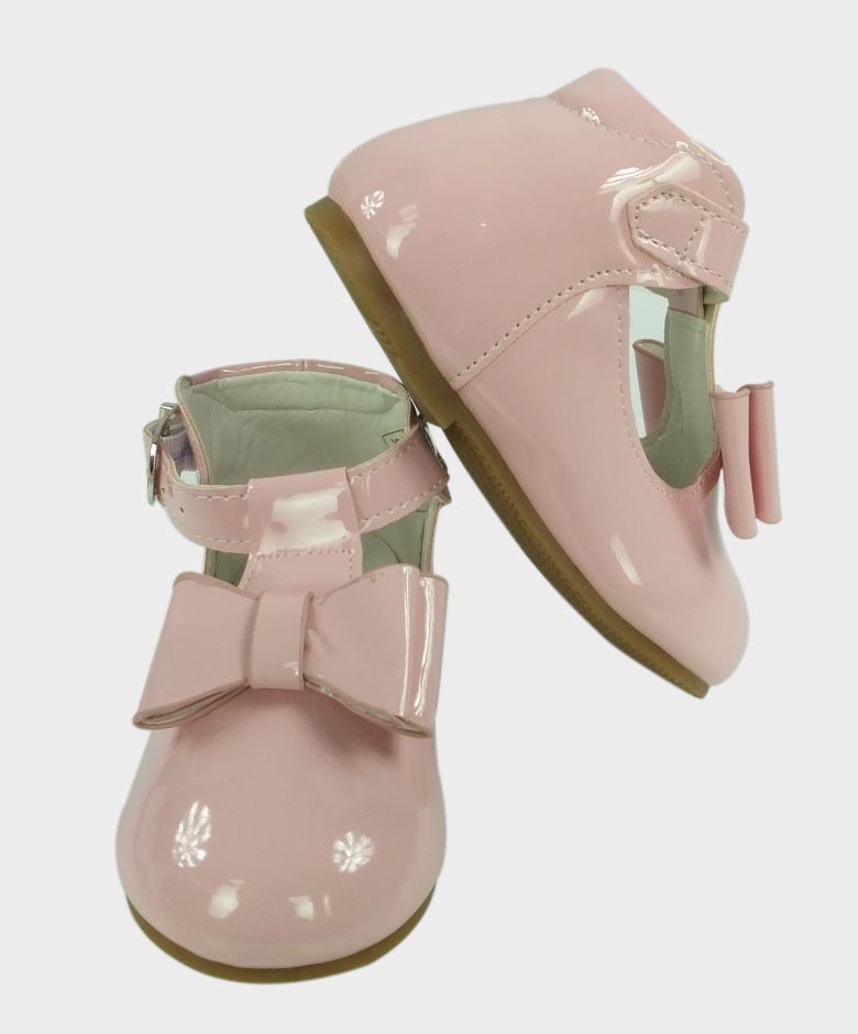 Bottines Vernies pour Filles - Rose