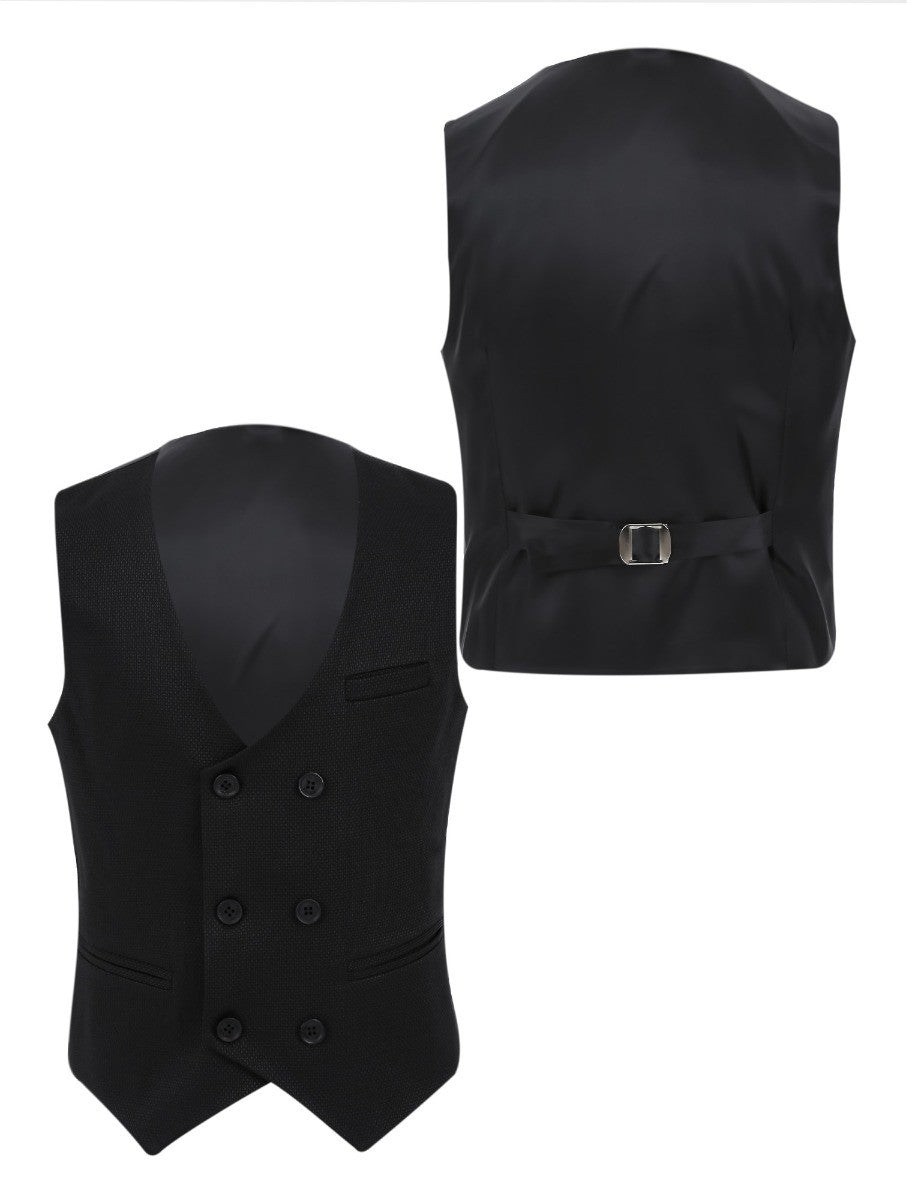 Costume Formel Slim Fit pour Garçons - Noir