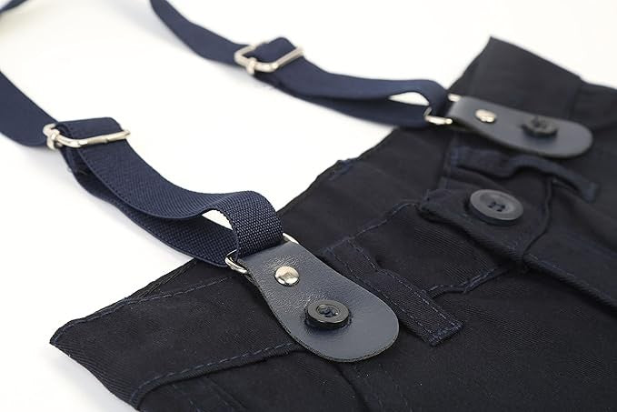 Ensemble 4 pièces en coton à motifs pour bébé et garçon – KELEBEK - Bleu clair - Bleu marine