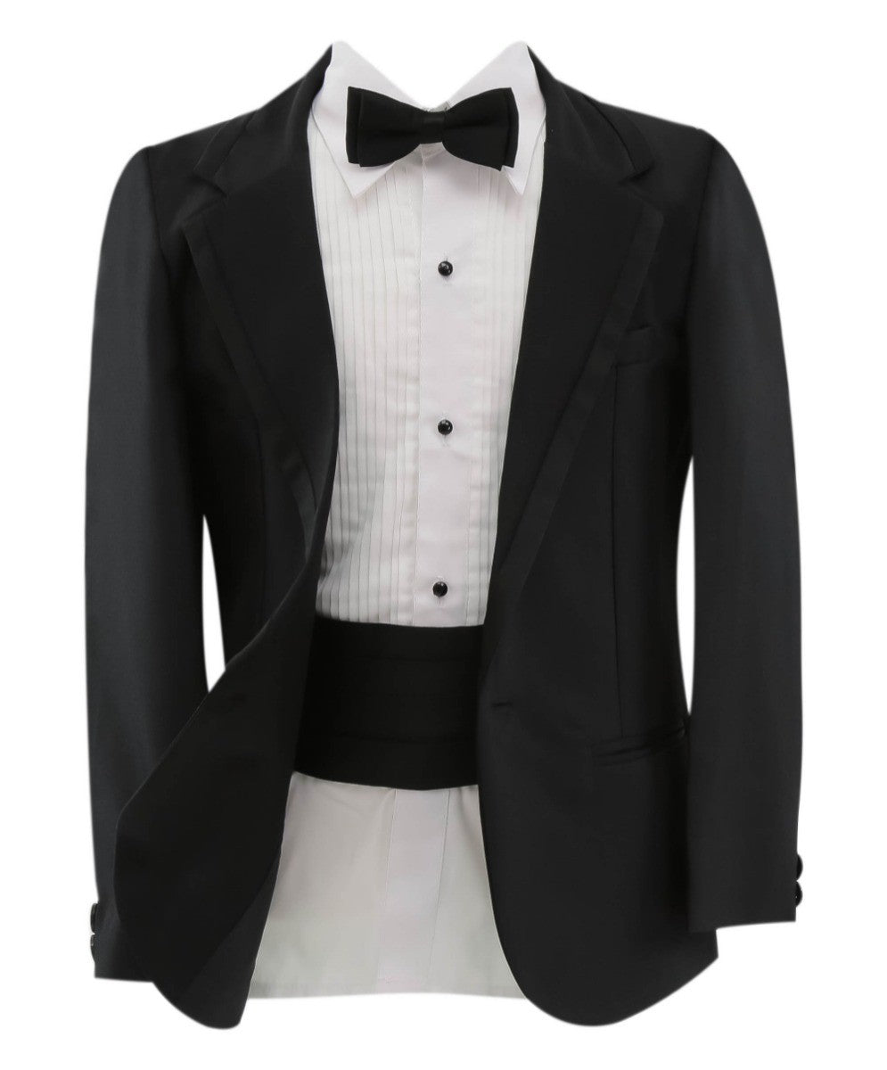 Ensemble Costume Queue-de-Pie pour Garçons - Noir