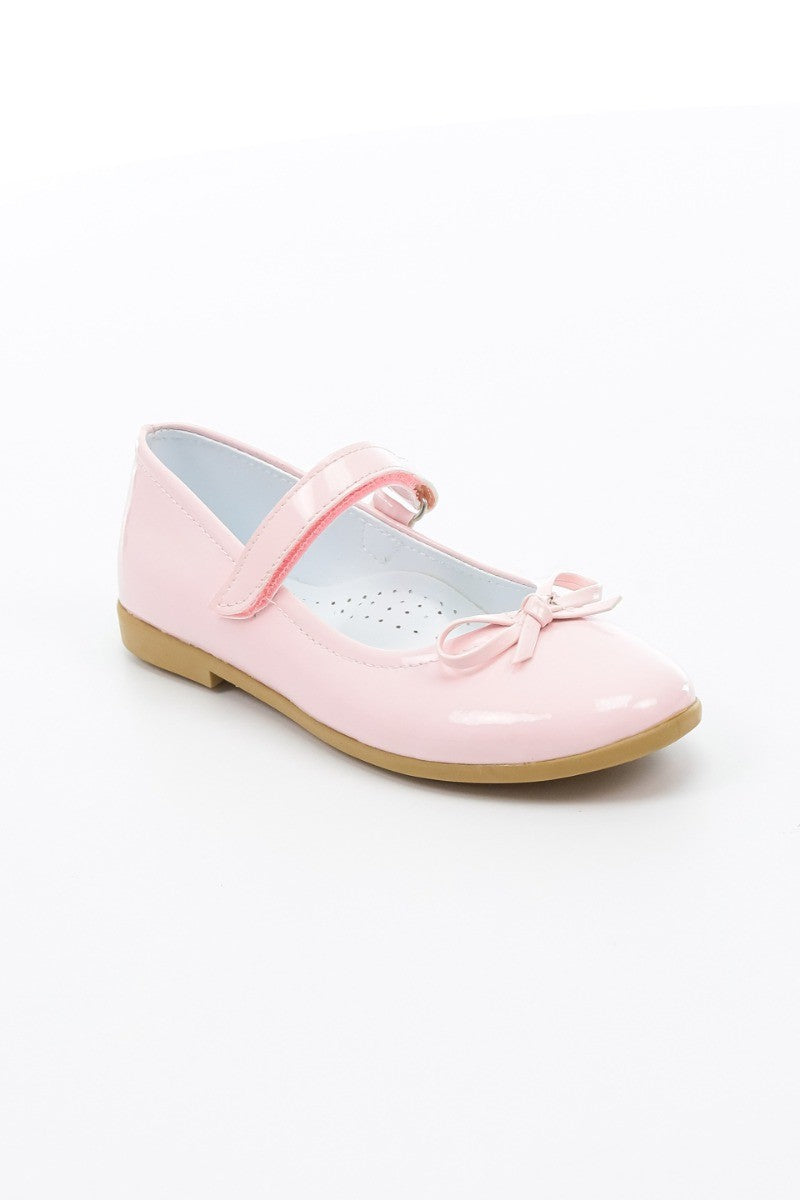 Chaussures Mary Jane Plates pour Filles - ANNA - Rose