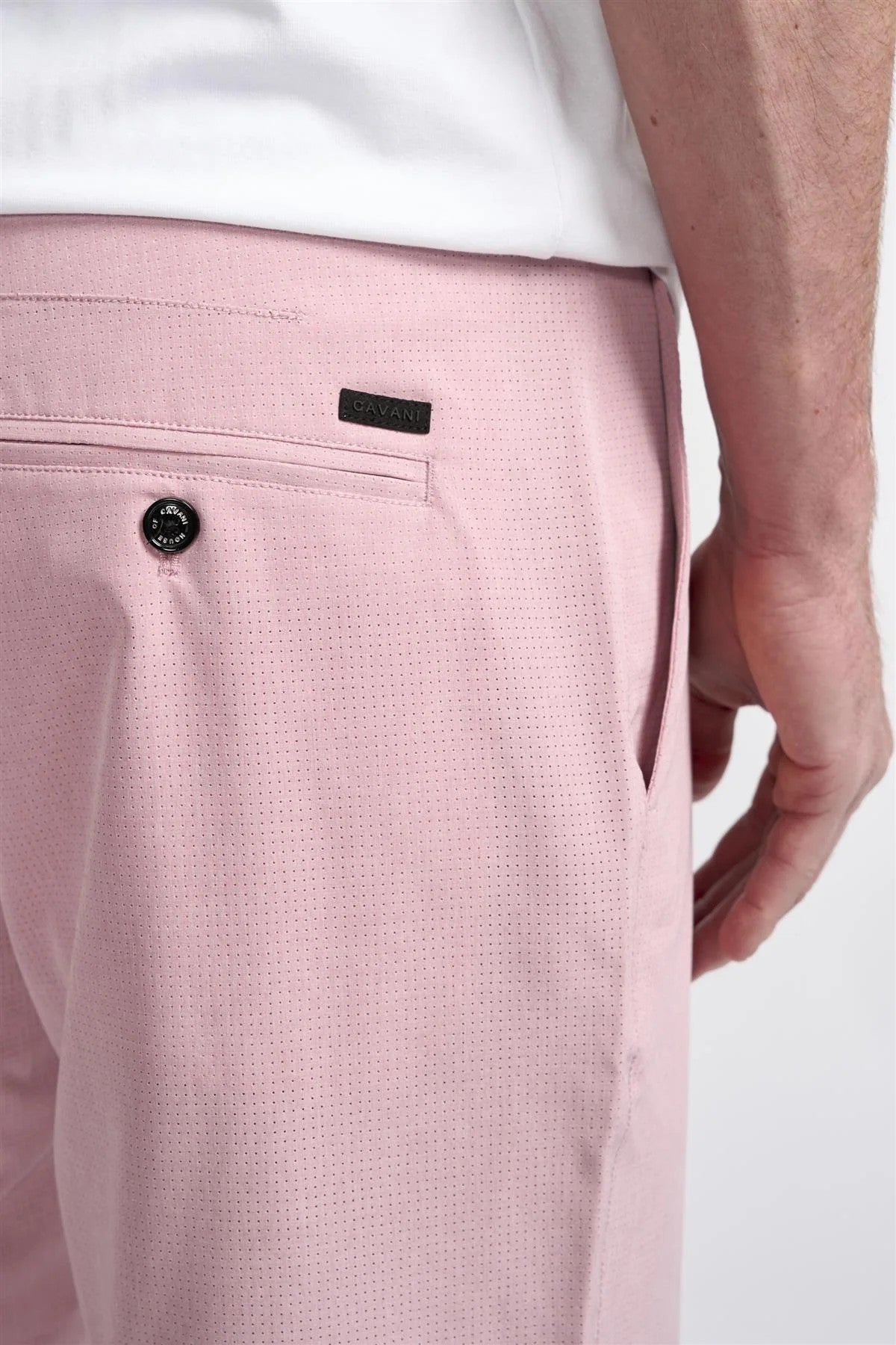 Short Texturé d'Été pour Homme - DENVER - Mauve
