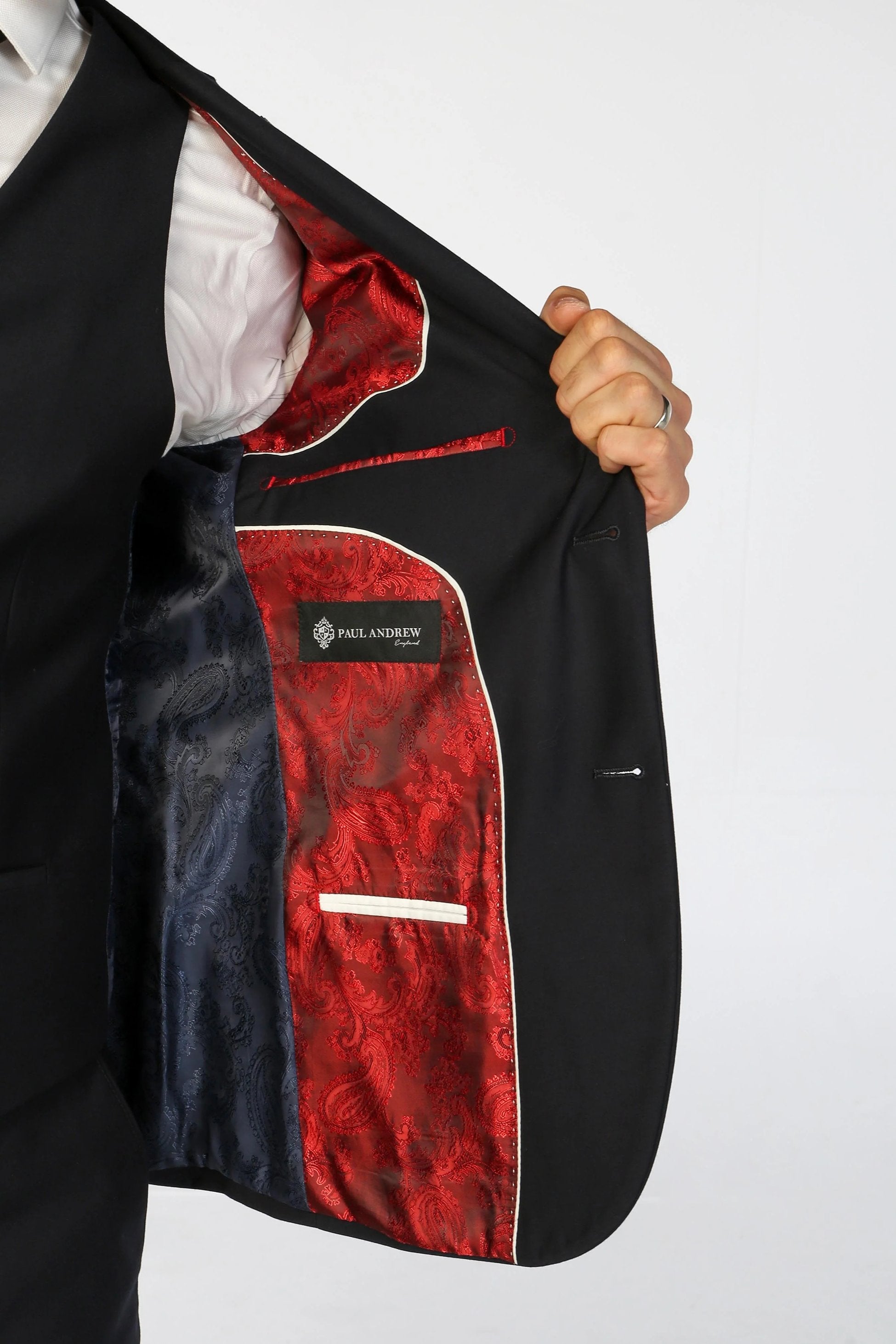 Herren Maßgeschneiderte Anzugjacke – PARKER - Marineblau