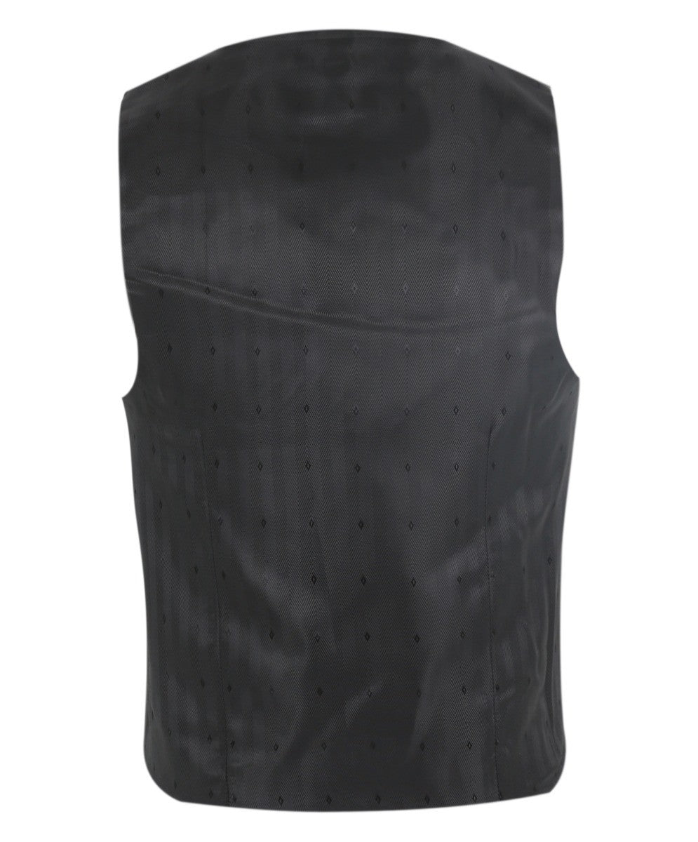 Traje de cena de esmoquin para niños con solapa brillante - Negro