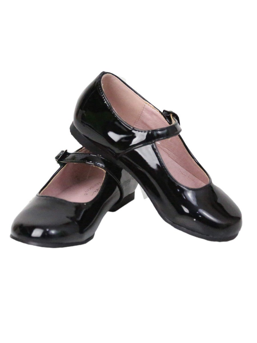 Chaussures Mary Jane Vernies pour Filles - Noir