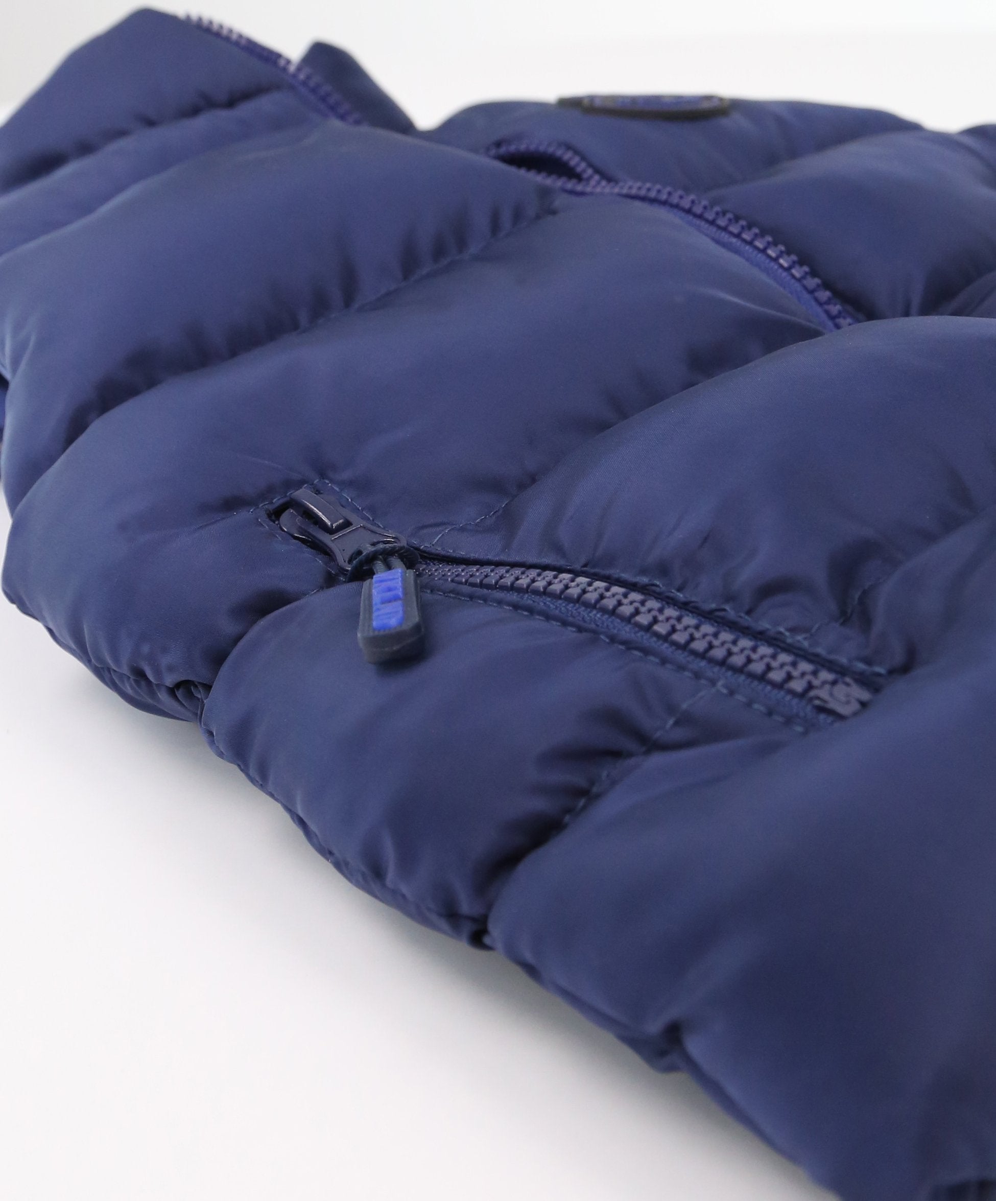 Jungen Pufferweste, Kinder gepolsterte ärmellose Winterbekleidung - Navyblau