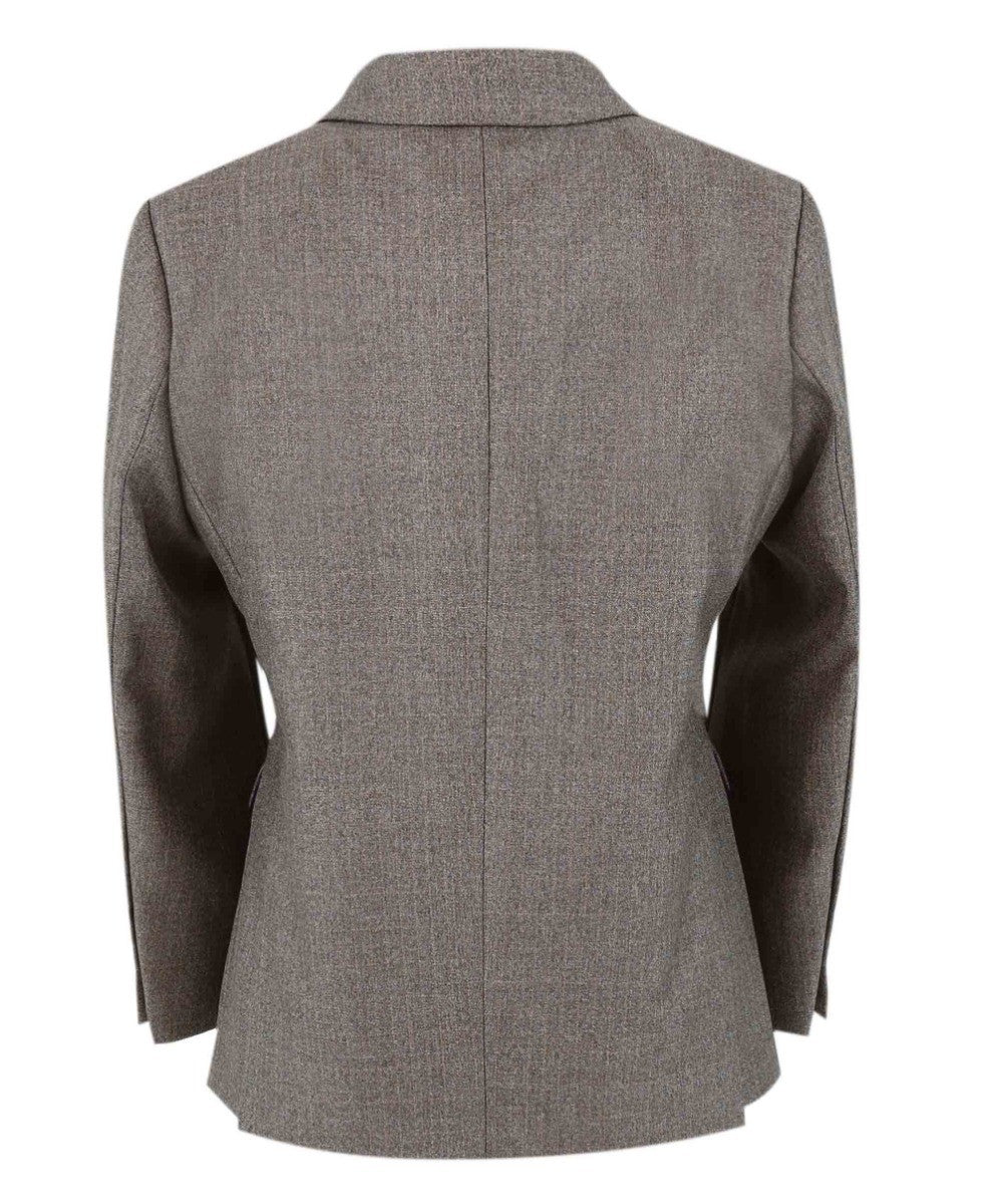 Costume Texturé Tailored Fit pour Garçons - Beige Foncé