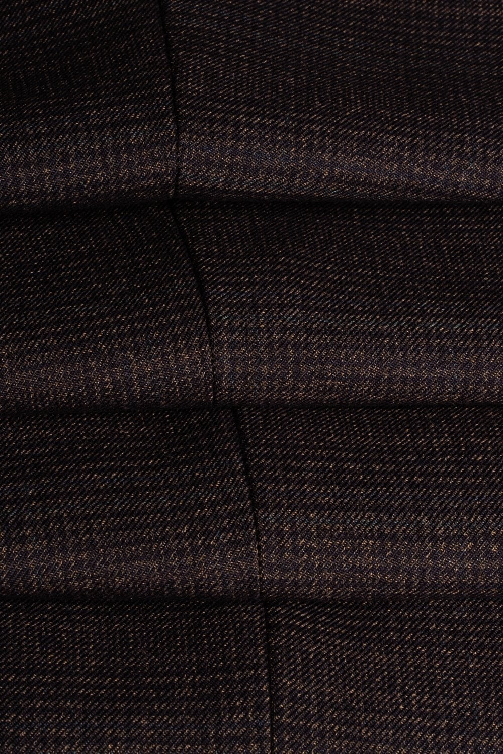 Costume en Tweed à Motif Check Slim Fit pour Homme - CARIDI - Brun