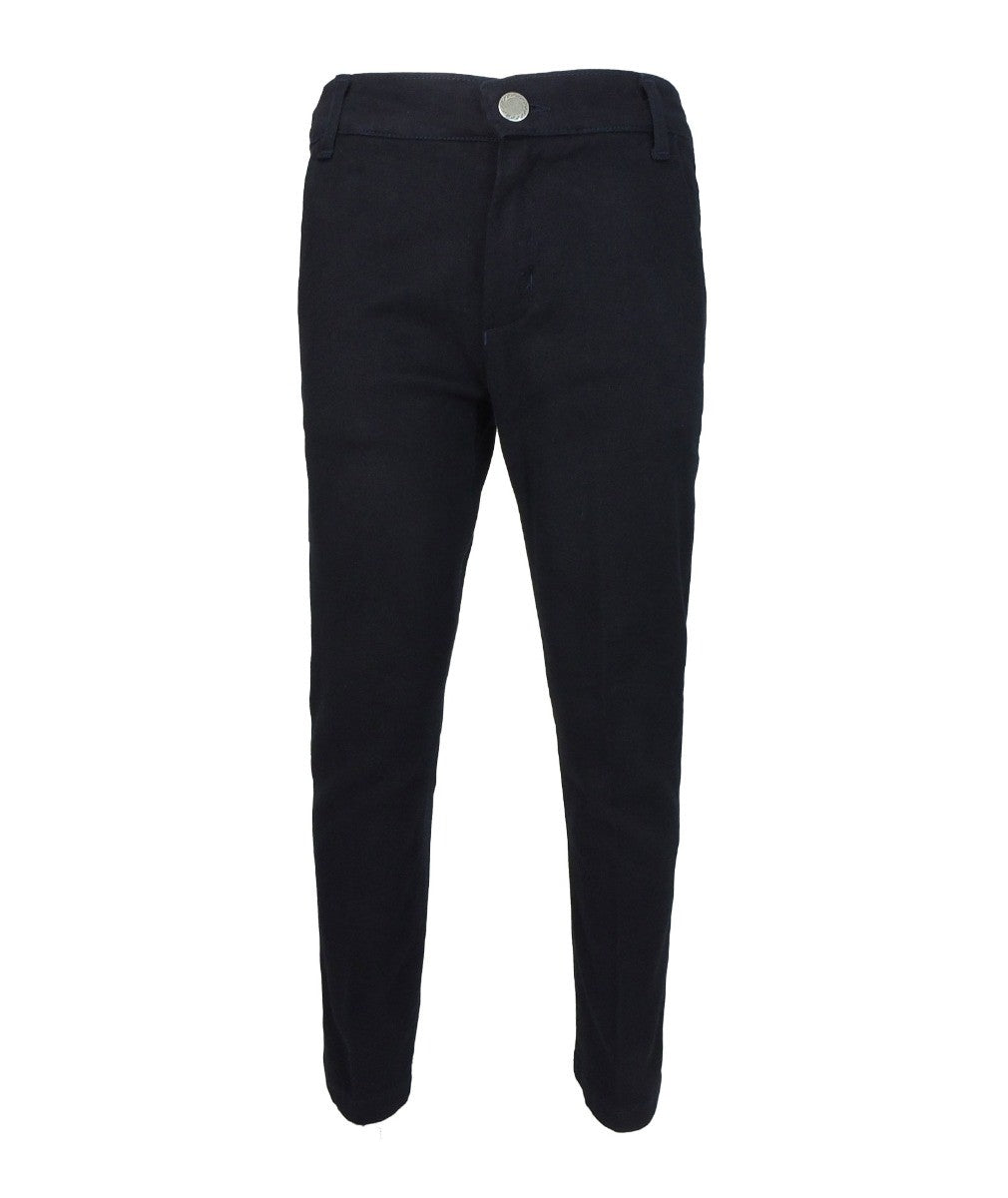 Jungen Fischgrät Windowpane Wollanzug - Grau