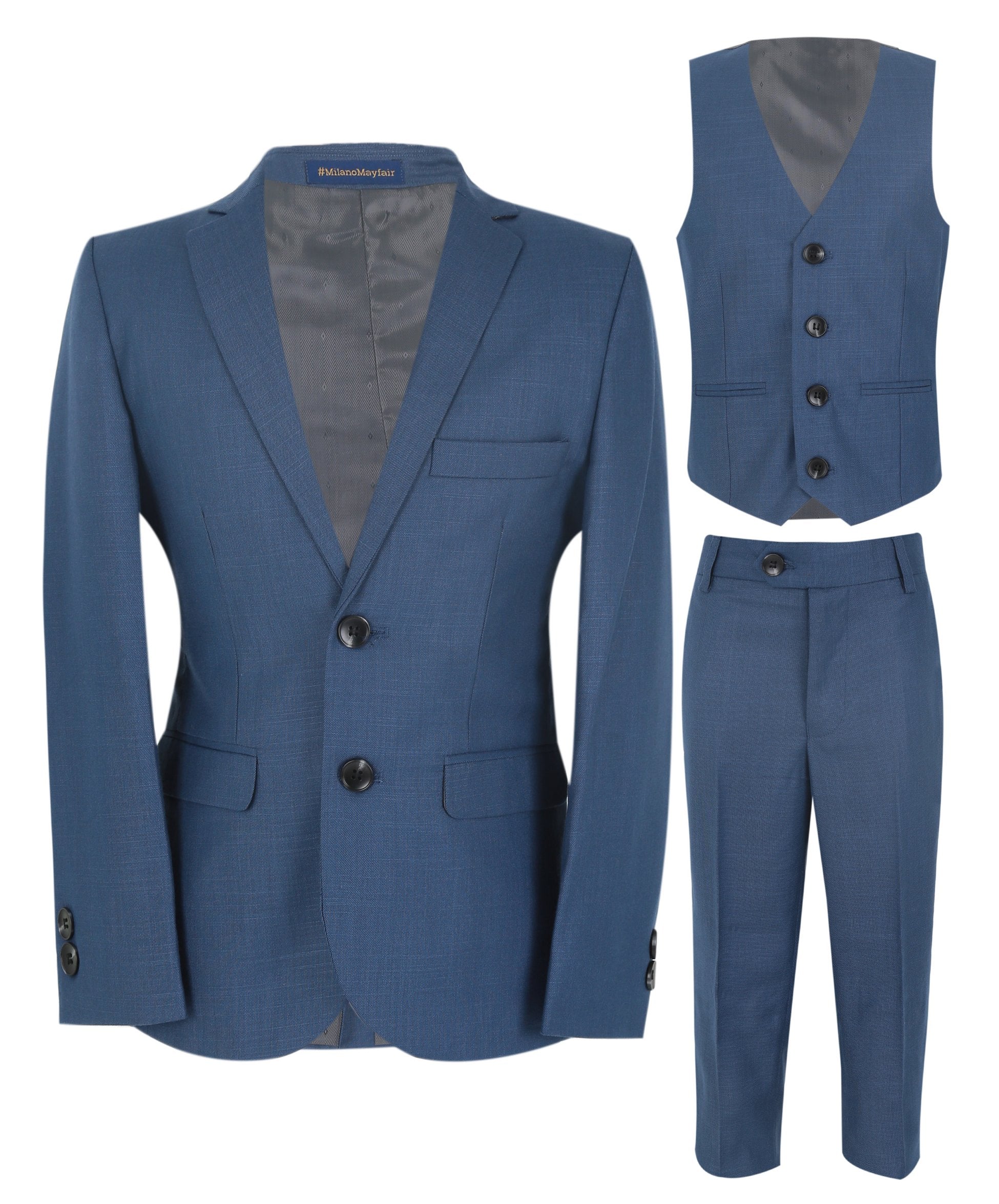 Ensemble Costume Formel pour Garçons - Bleu