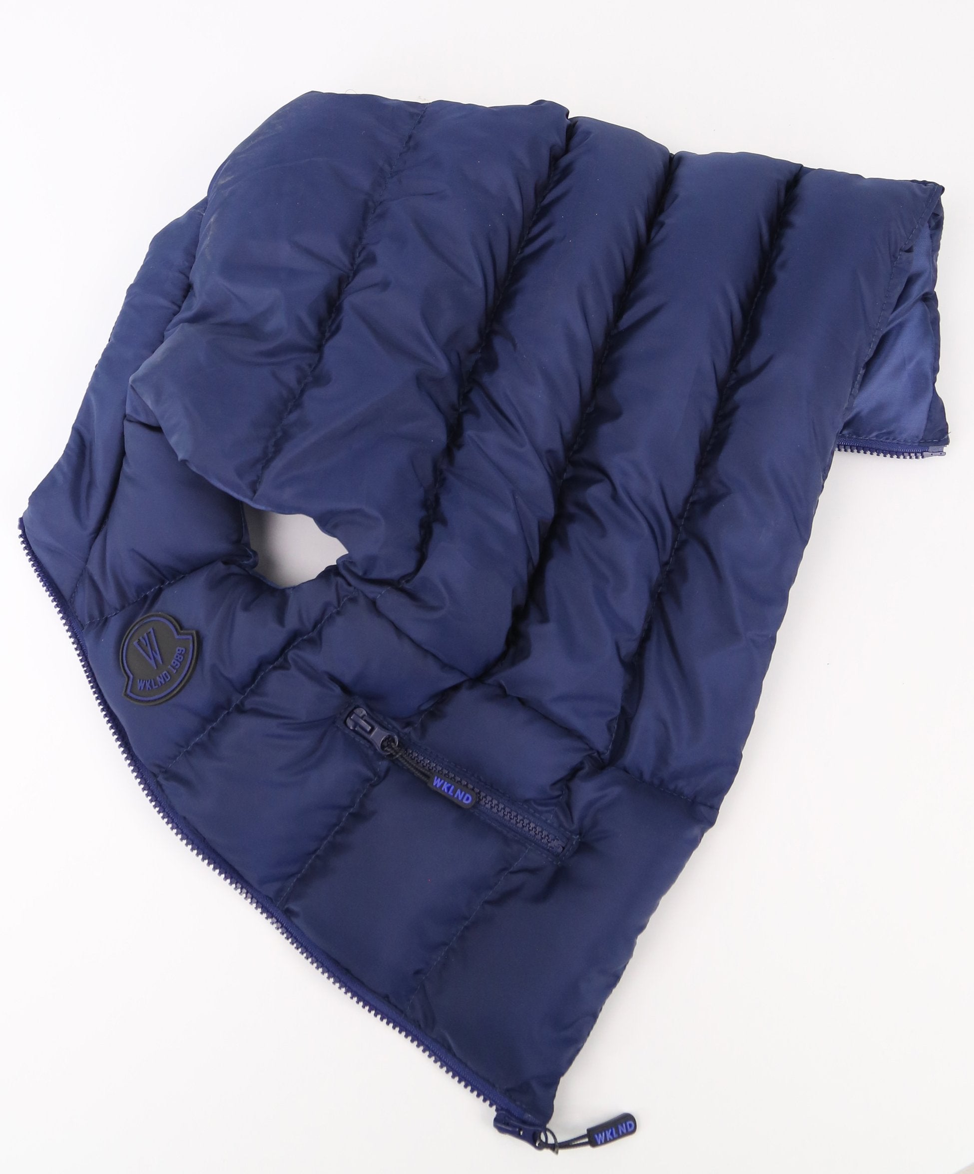 Jungen Pufferweste, Kinder gepolsterte ärmellose Winterbekleidung - Navyblau
