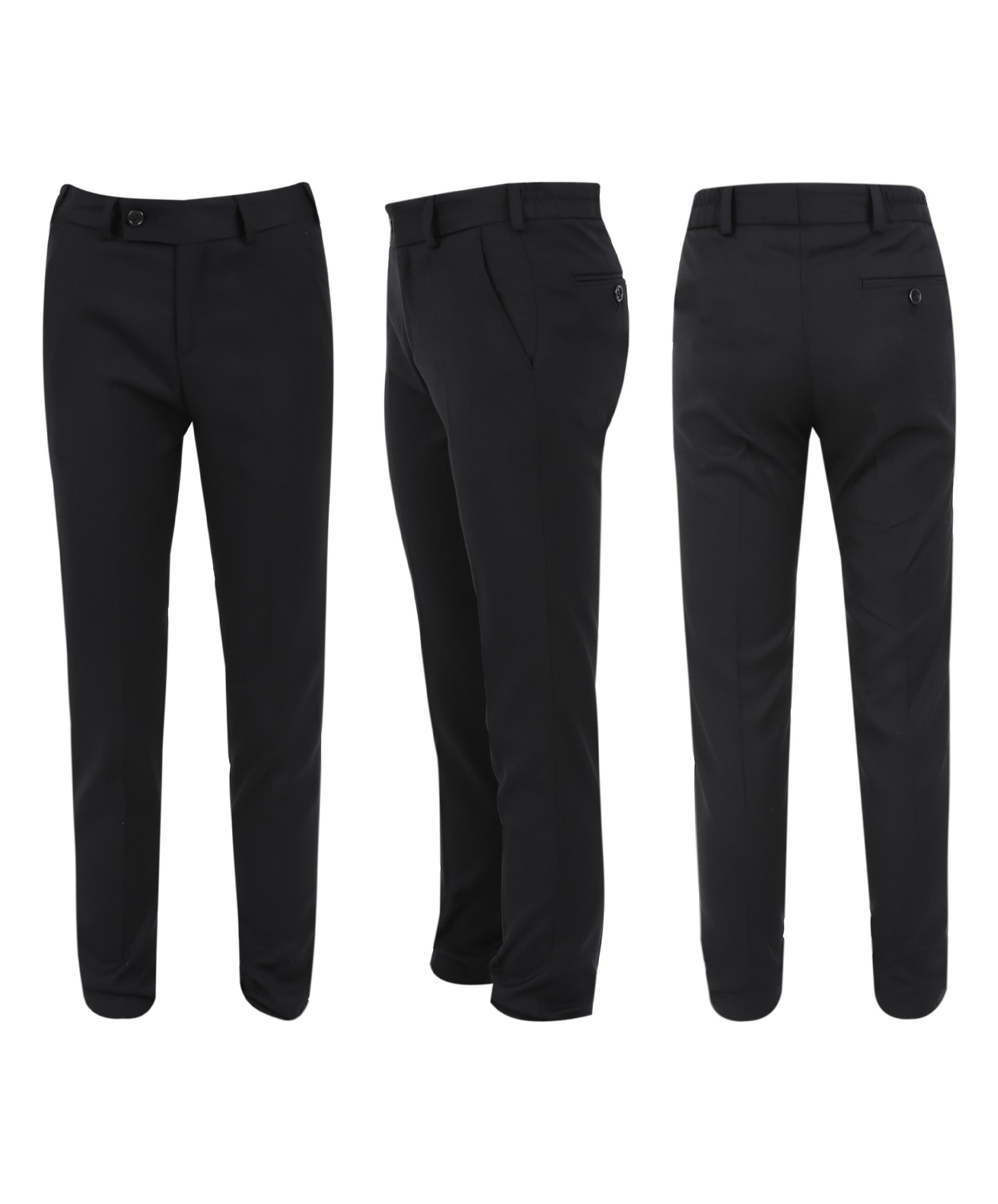 Jungen Slim Fit Glitzernder Tuxedo Anzug - Grau
