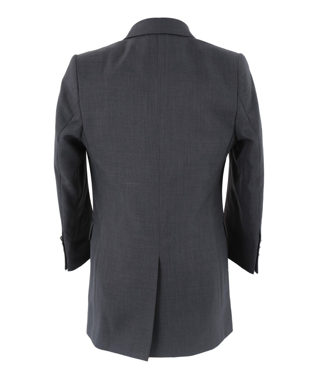 Costume de Queue Complet pour Garçons - Gris Charbon - Ivoire