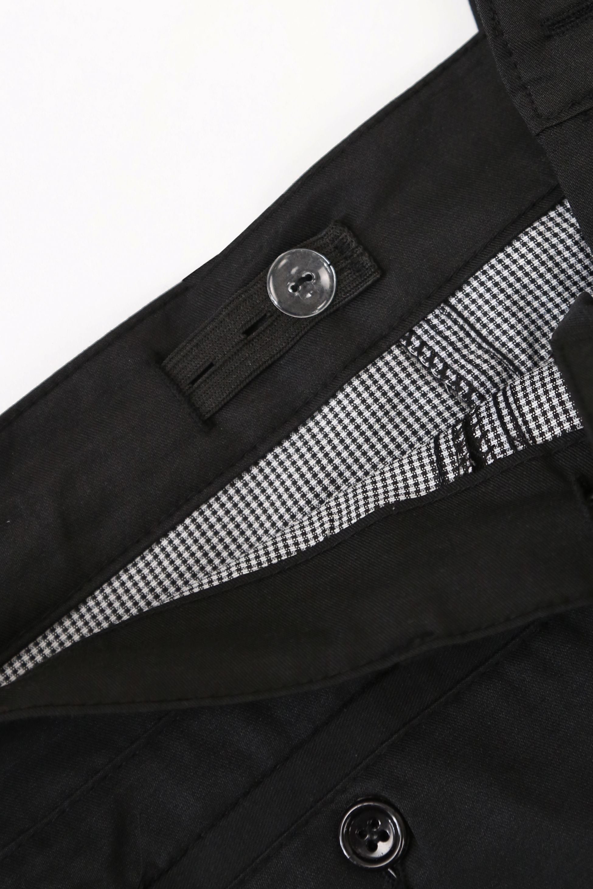 Pantalon en Lin à Pinces pour Garçons - Noir