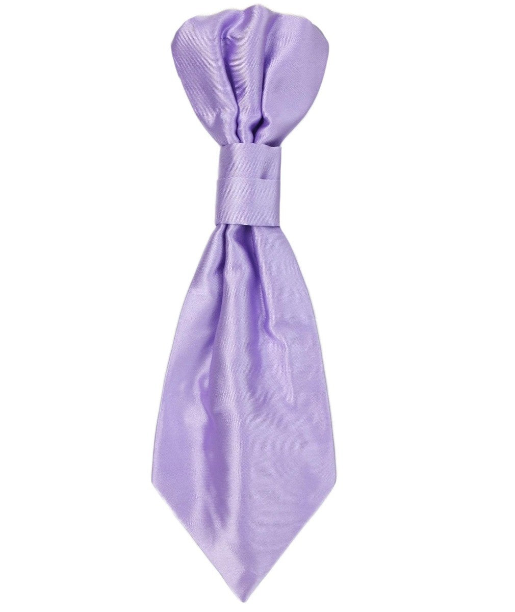 Jungen Satin Weste & Krawatten-Set - Lila