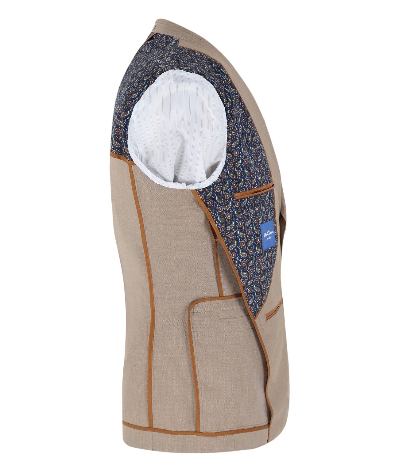 بدلة رجالية مفصلة بثلاث قطع للمناسبات الخاصة الكلاسيكية - جيمس - بيج تاوب