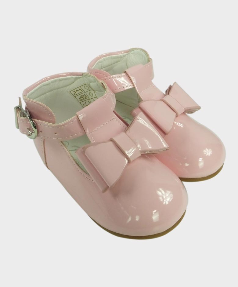 Bottines Vernies pour Filles - Rose