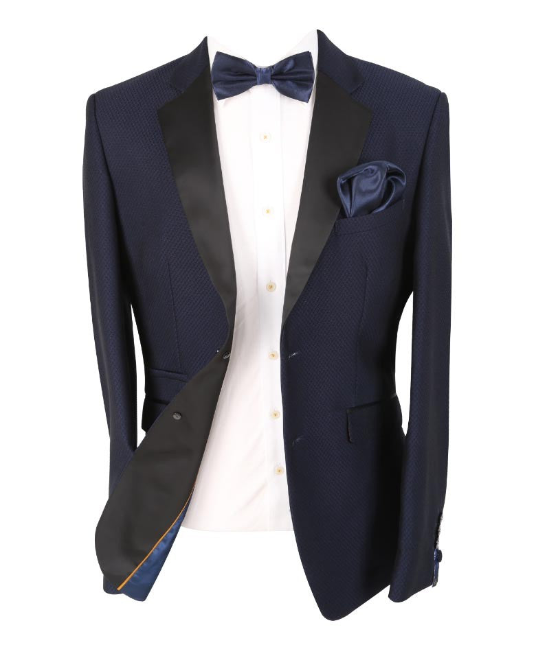 Costume Slim Fit pour Hommes - MYERS - Bleu Marine