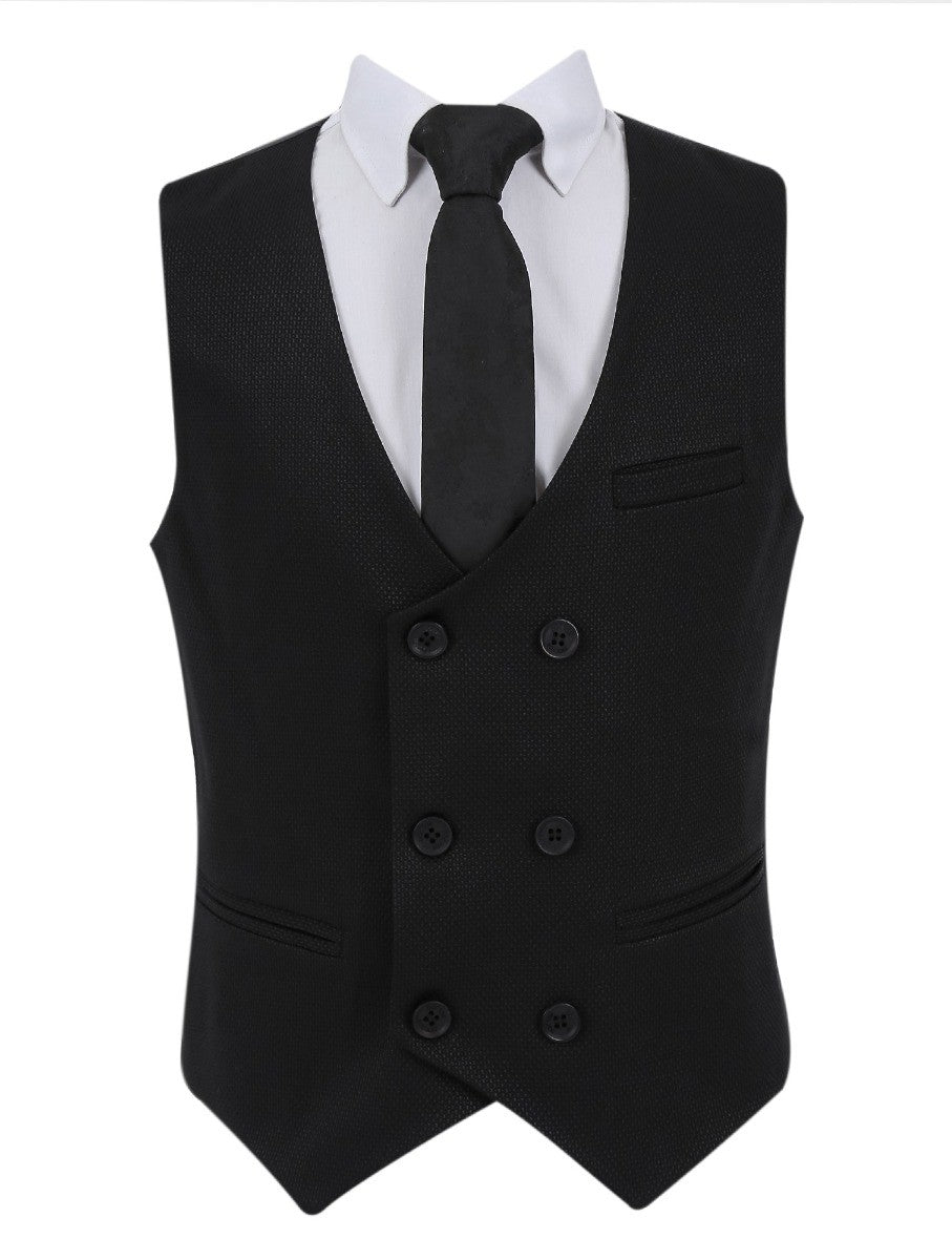 Costume Formel Slim Fit pour Garçons - Noir