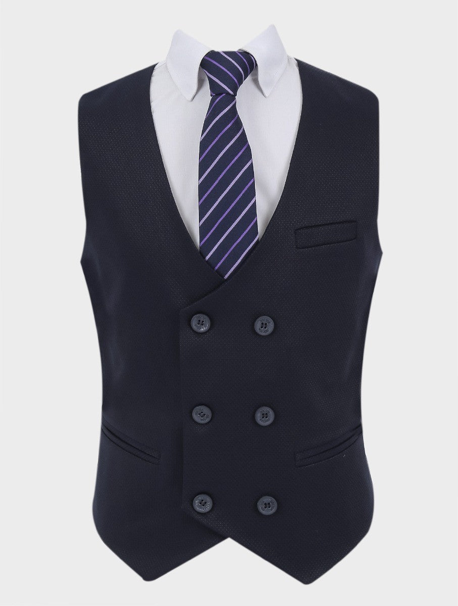 Costume Formel Slim Fit pour Garçons - Bleu Marine