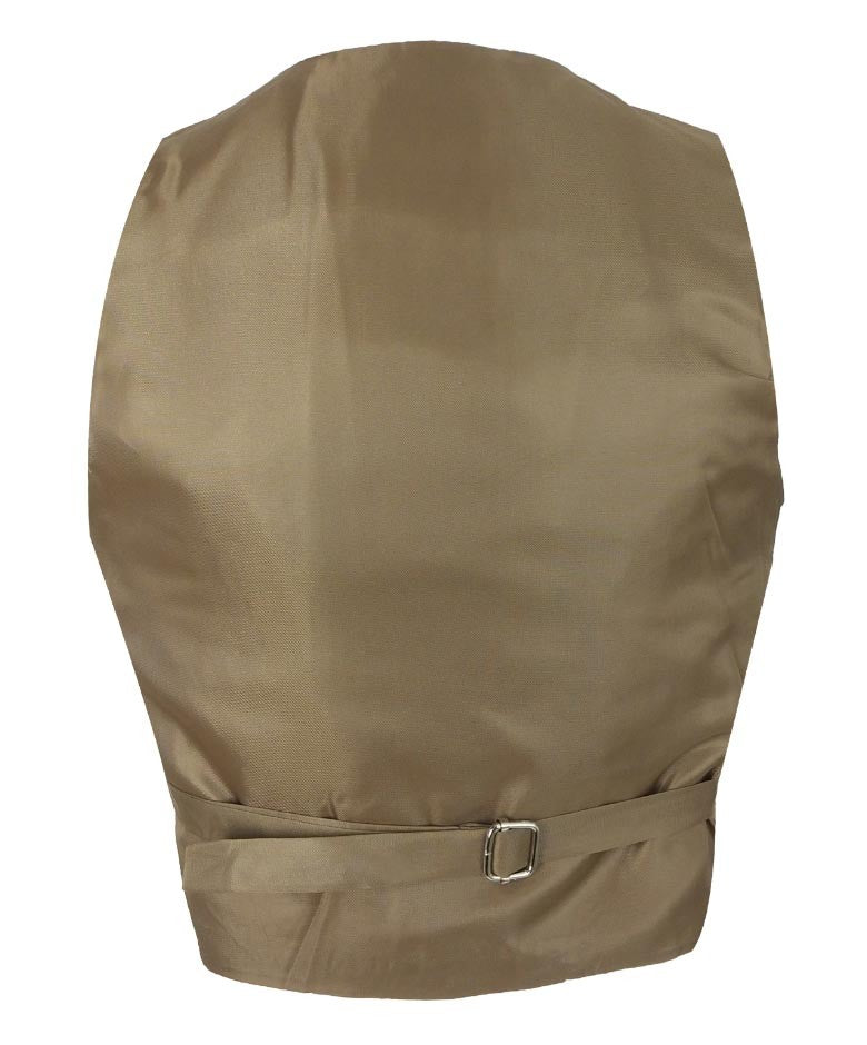 Jungen Fischgrät Tweed Karo Anzug mit Ellbogenpatches - LUCAS - Braun - Bordeaux