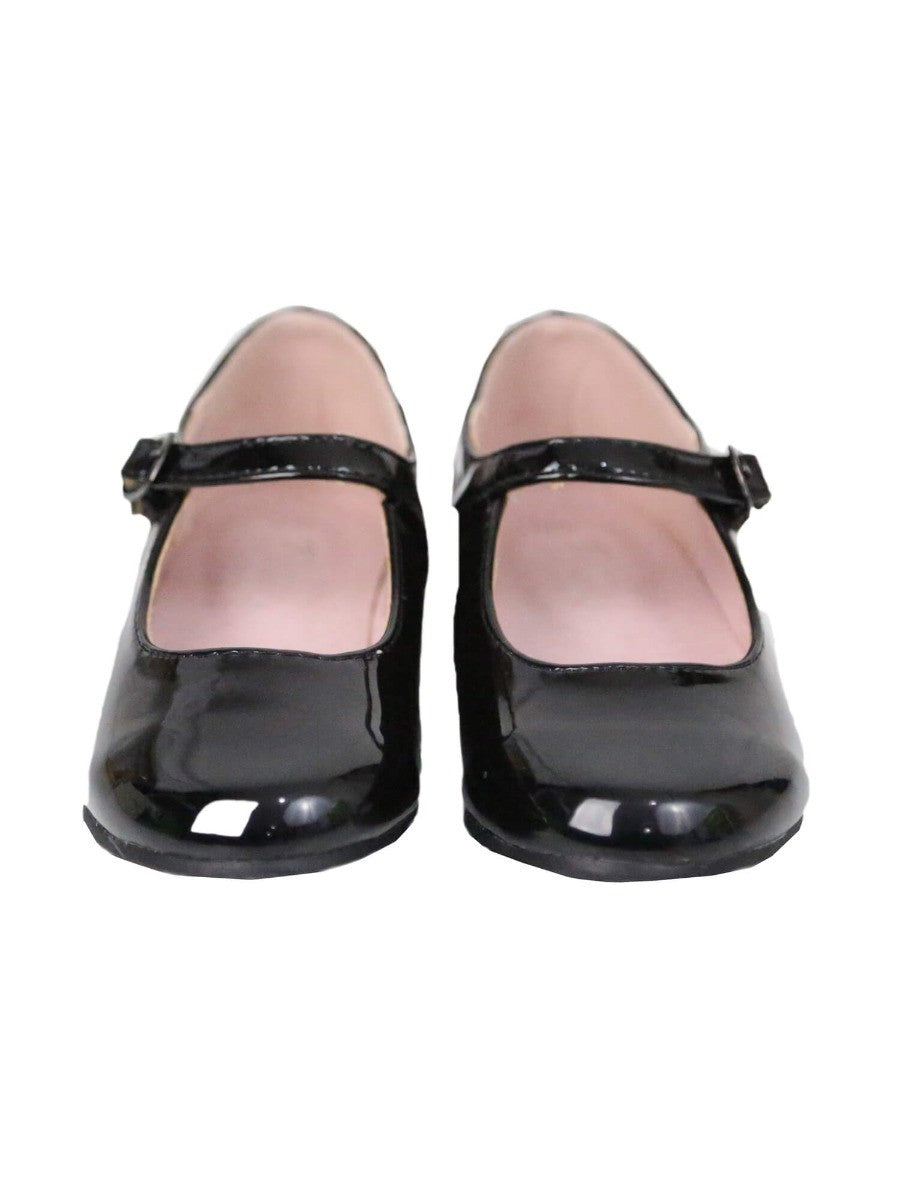 Chaussures Mary Jane Vernies pour Filles - Noir