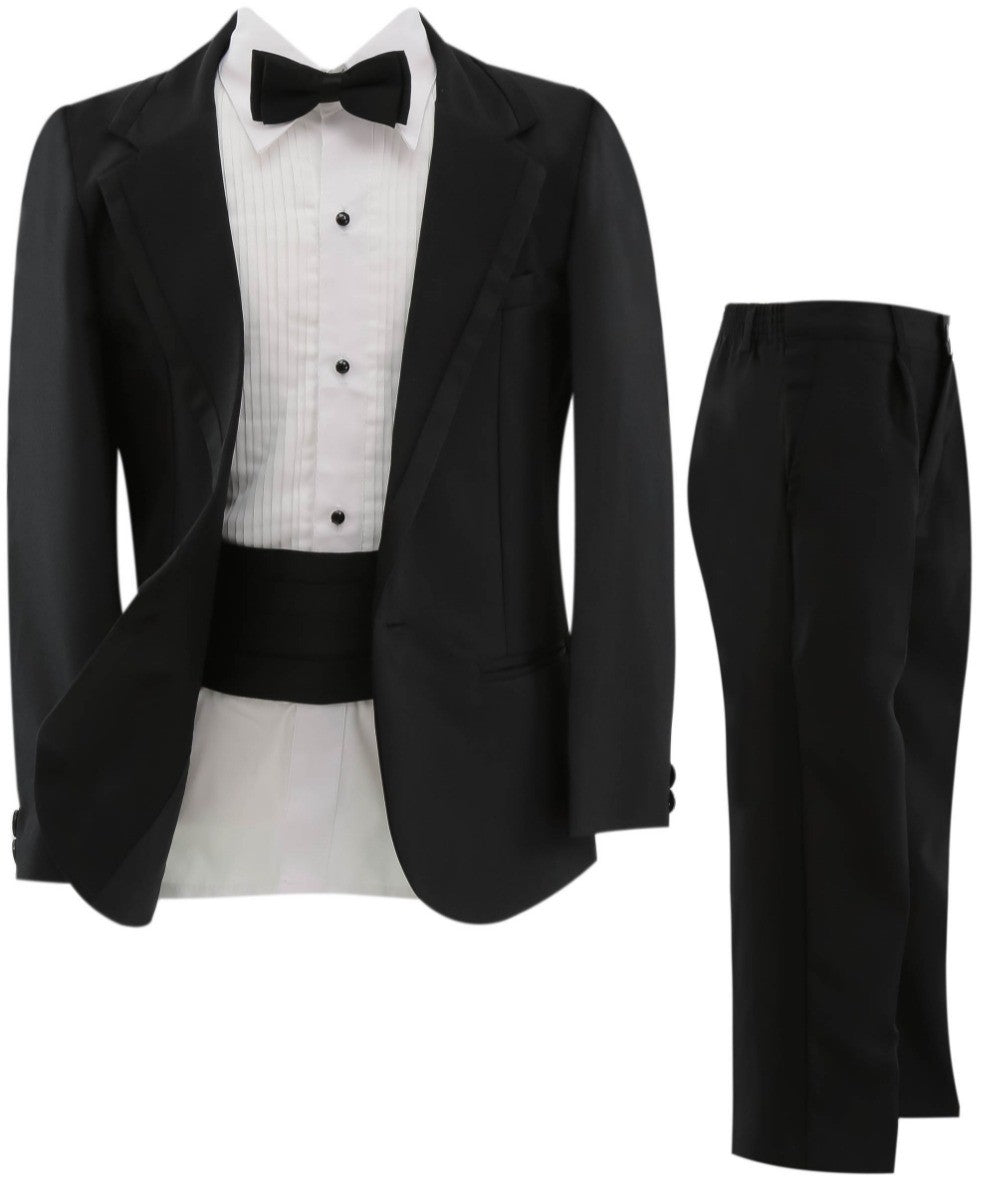 Ensemble Costume Queue-de-Pie pour Garçons - Noir
