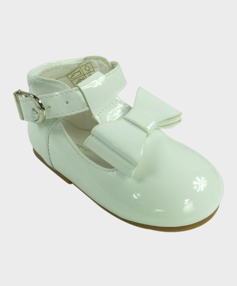 Bottines Vernies pour Filles - Blanc