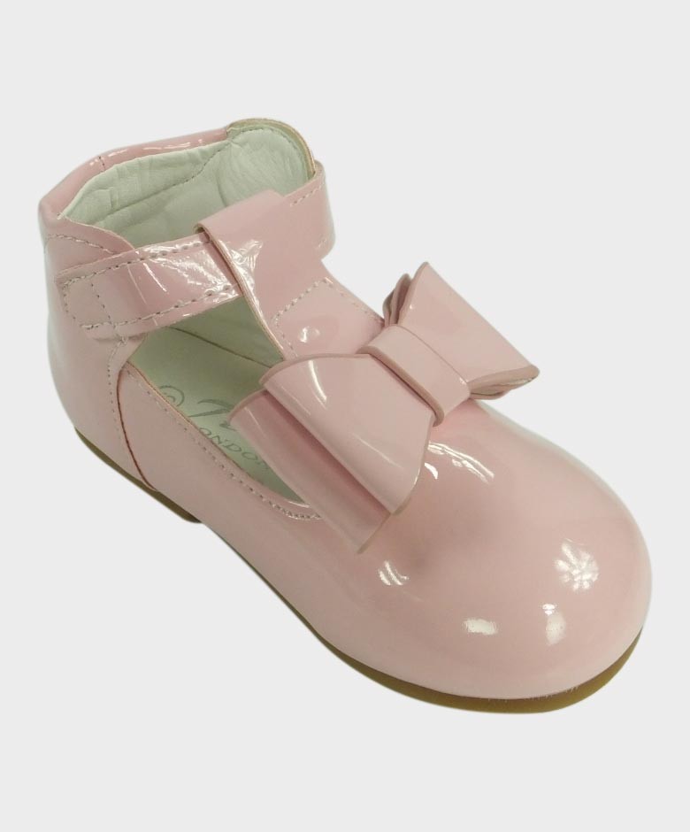 Bottines Vernies pour Filles - Rose