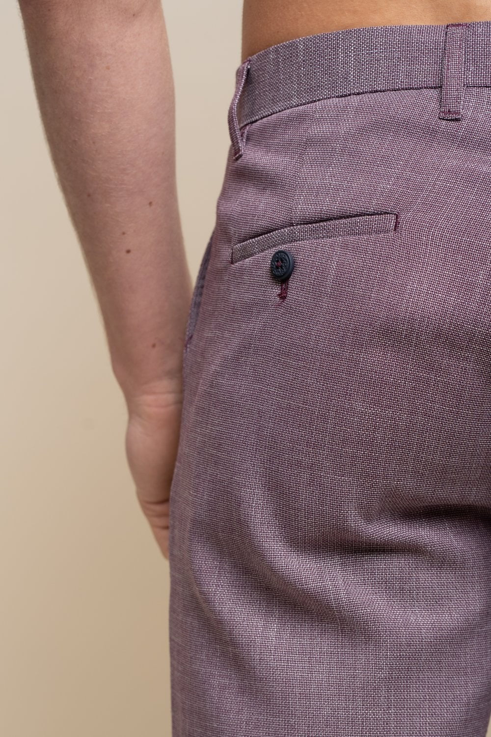 Shorts ajustés à taille mi-haute pour hommes - MIAMI - Lilas